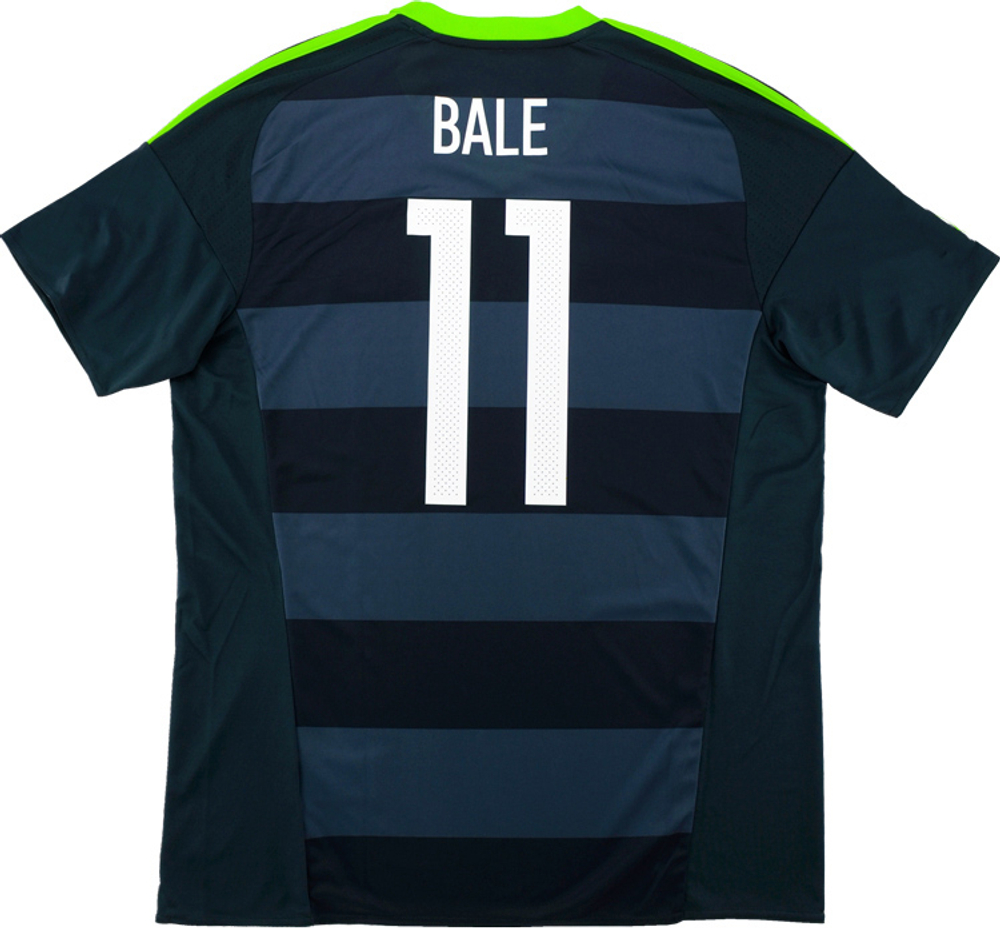2016-17 Wales Away Shirt Bale #11 (Excellent) M-Wales Names & Numbers Current Stars