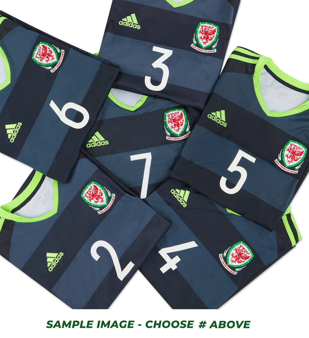 2016-17 Wales Player Issue Away Shirt # (Excellent) S-Clearance Wales Names & Numbers Player Issue View All Clearance New Clearance Euro 2020