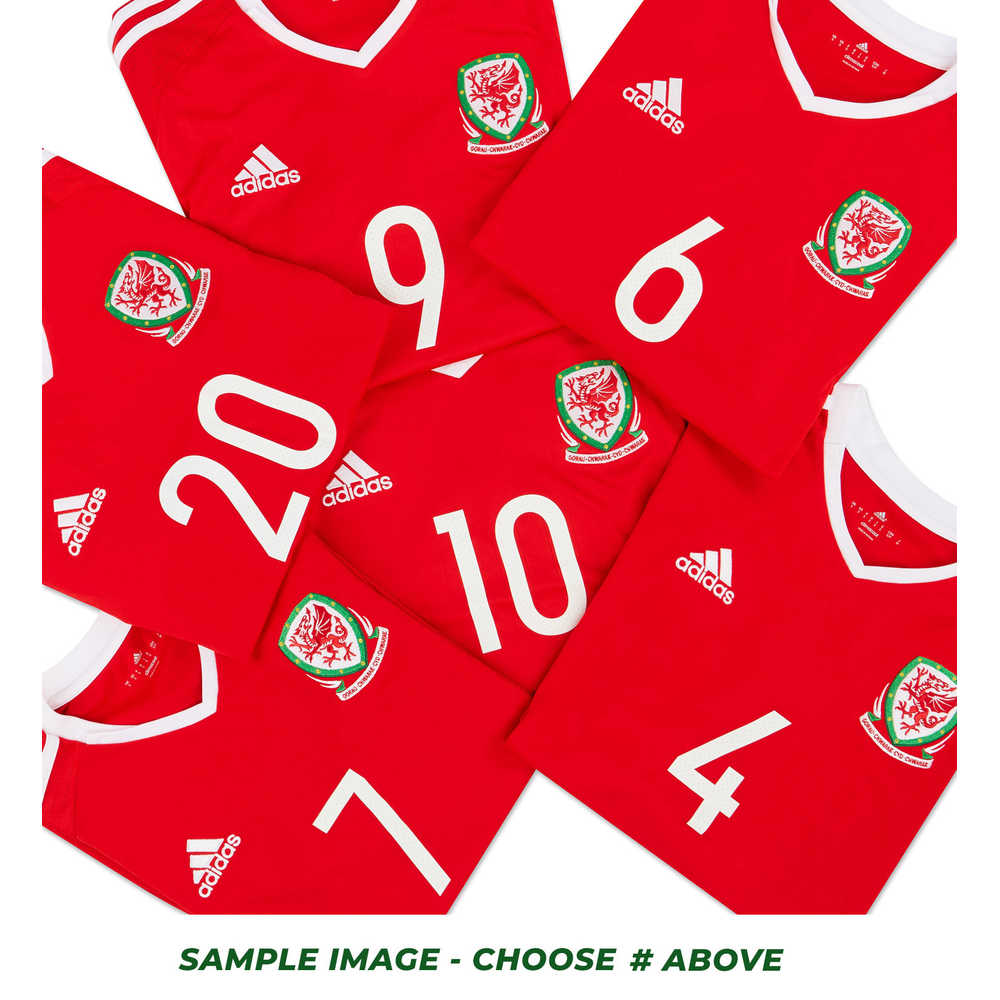 2016-17 Wales Player Issue Home Shirt # (Excellent) S