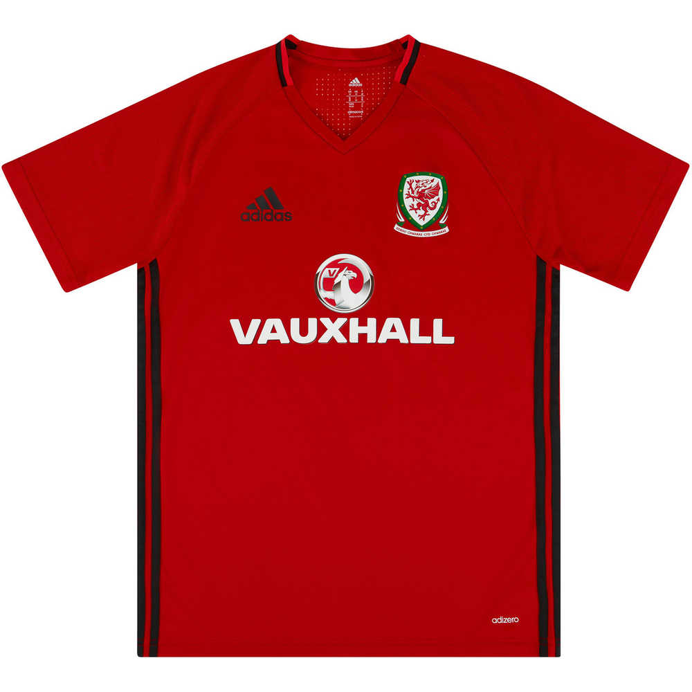 2016-17 Wales Adizero Player Issue Training Shirt (Very Good) S