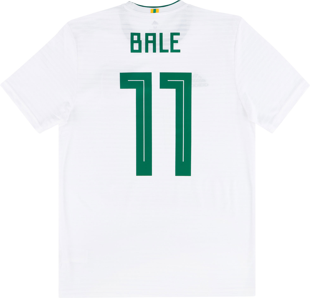 2018-19 Wales Away Shirt Bale #11 (Very Good) M-Specials Wales Names & Numbers Current Stars