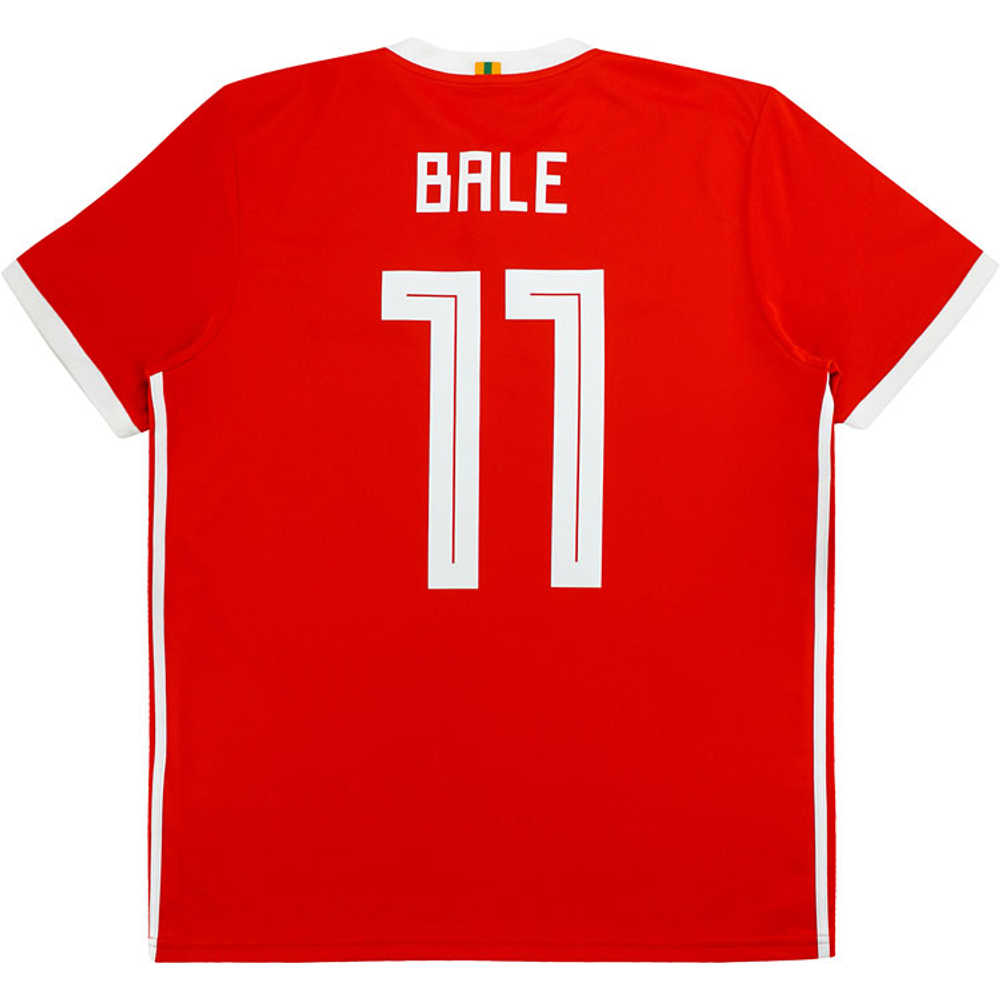 2018-19 Wales Home Shirt Bale #11 (Very Good) L