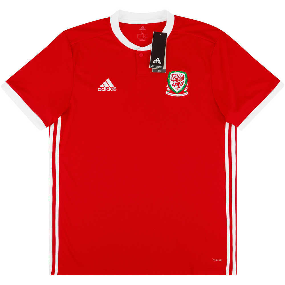 2018-19 Wales Home Shirt *w/Tags* S