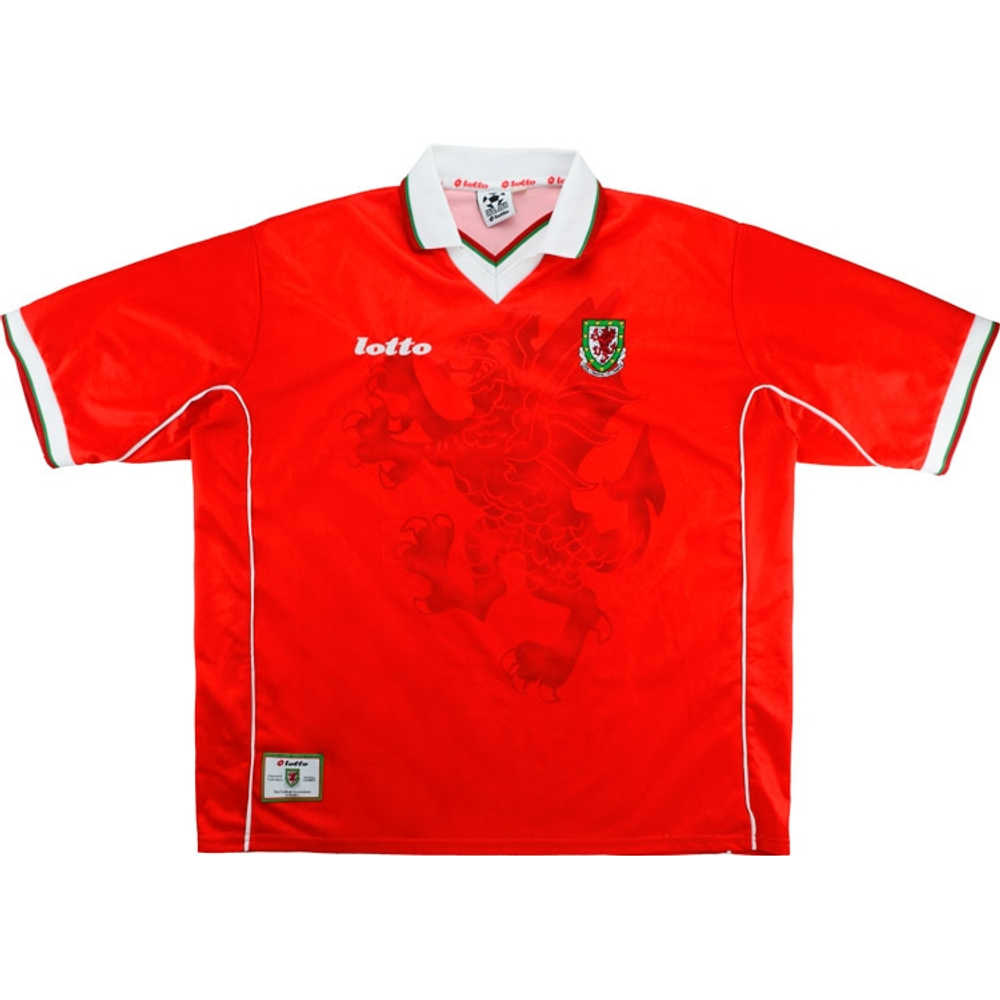 1998-00 Wales Home Shirt (Excellent) 4XL