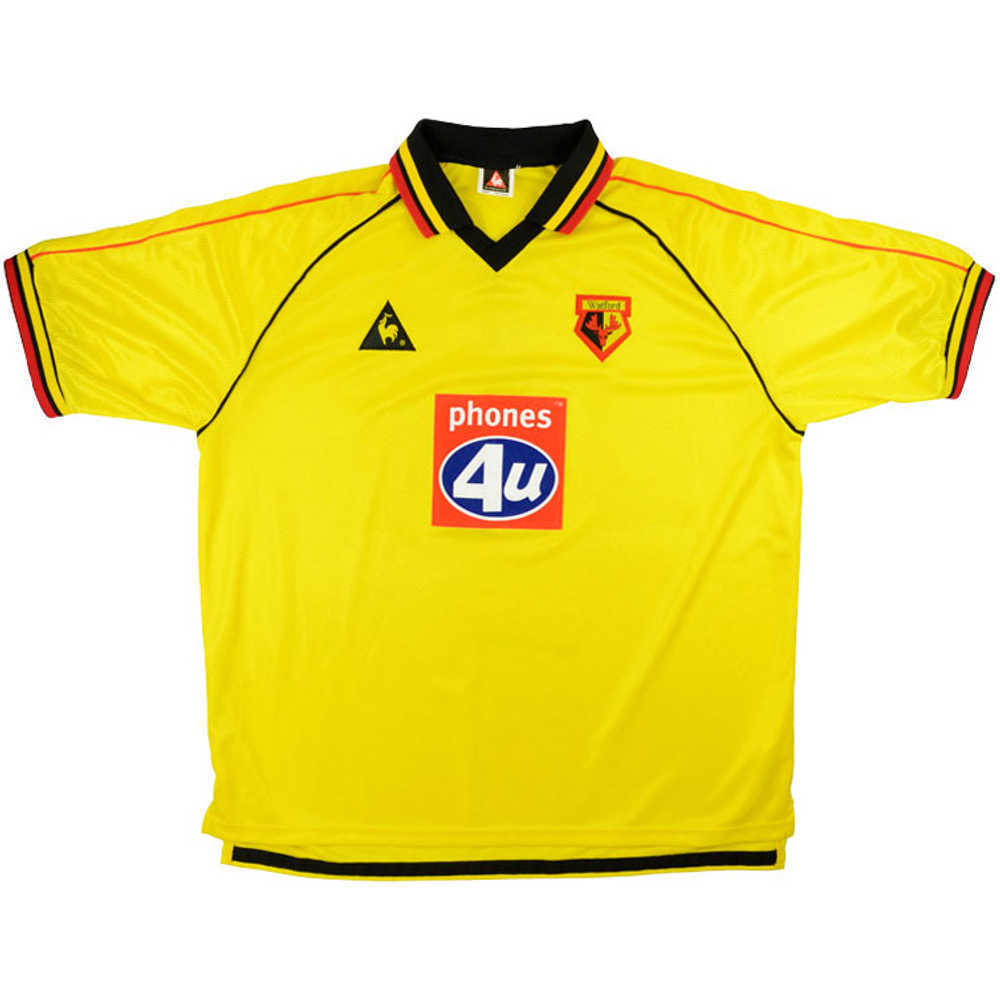 1999-01 Watford Home Shirt (Excellent) XL
