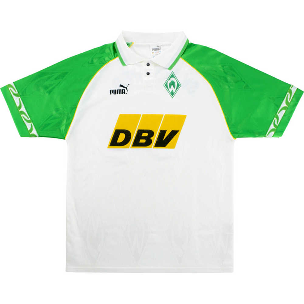 1995-96 Werder Bremen Home Shirt (Very Good) S