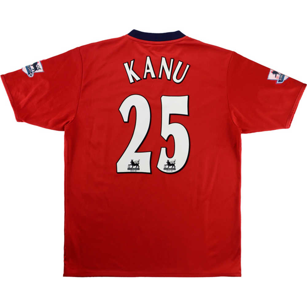2004-06 West Brom Away Shirt Kanu #25 (Excellent) XL