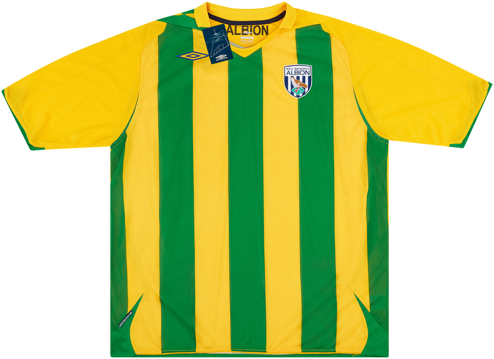 2006-07 West Brom Away Shirt *w/Tags* XXL-West Brom New In Classic New Products