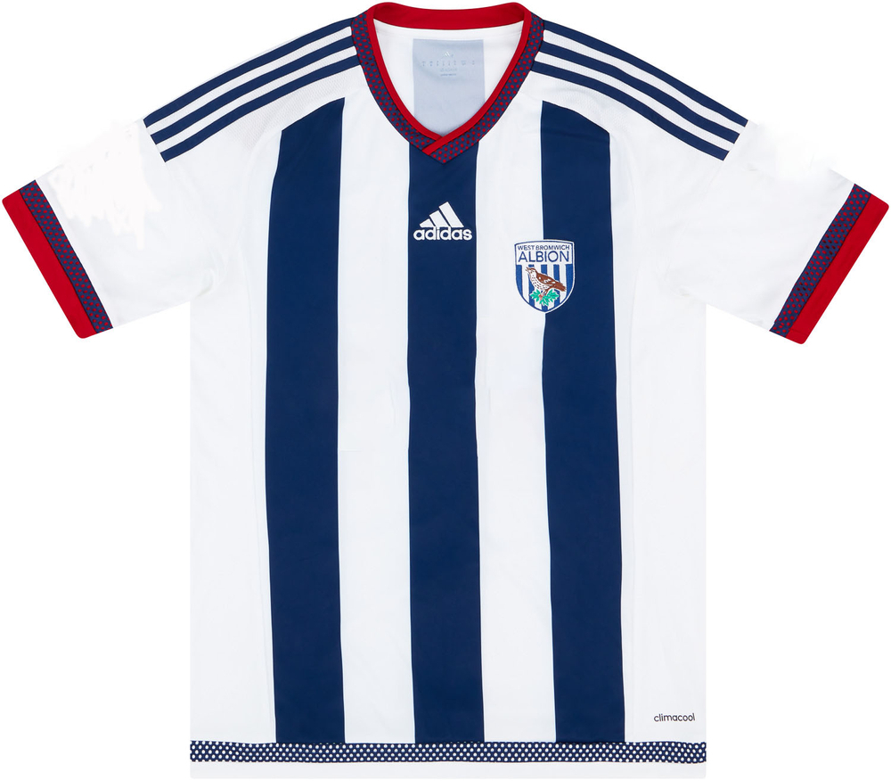 2015-16 West Brom Home Shirt (Good) S-West Brom