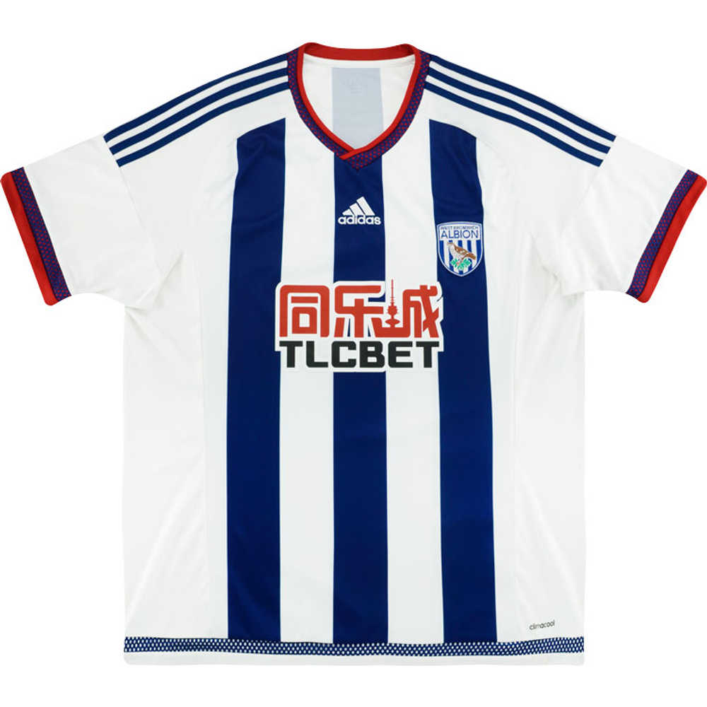 2015-16 West Brom Home Shirt (Very Good) M