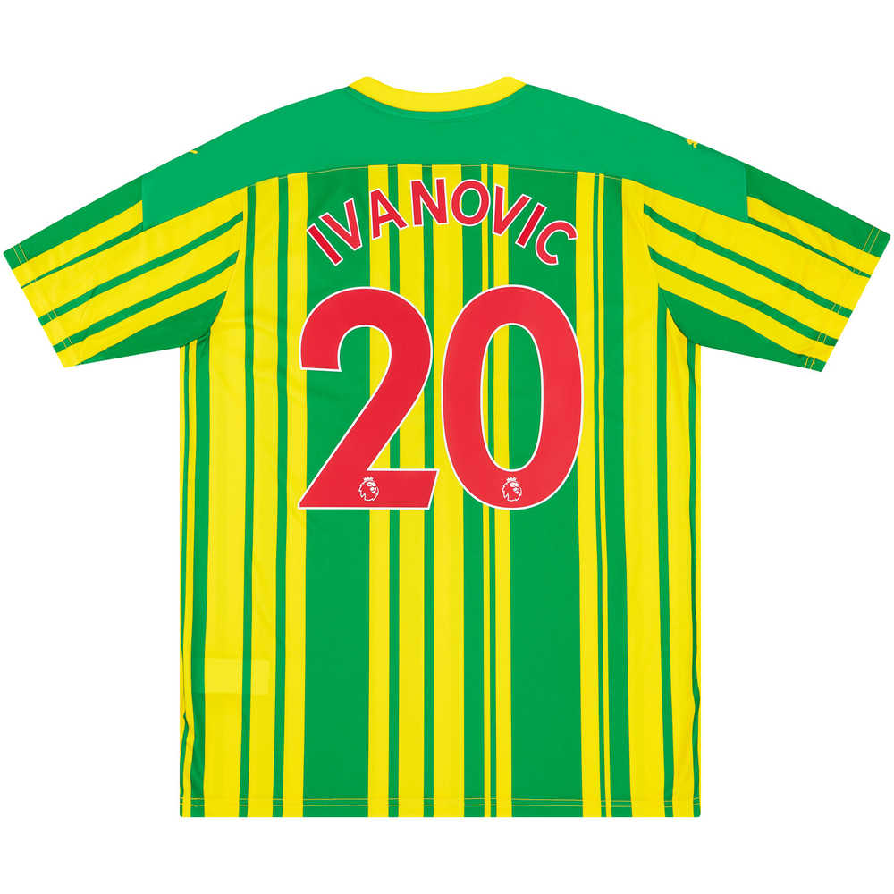 2020-21 West Brom Away Shirt Ivanovic #20 *w/Tags* 