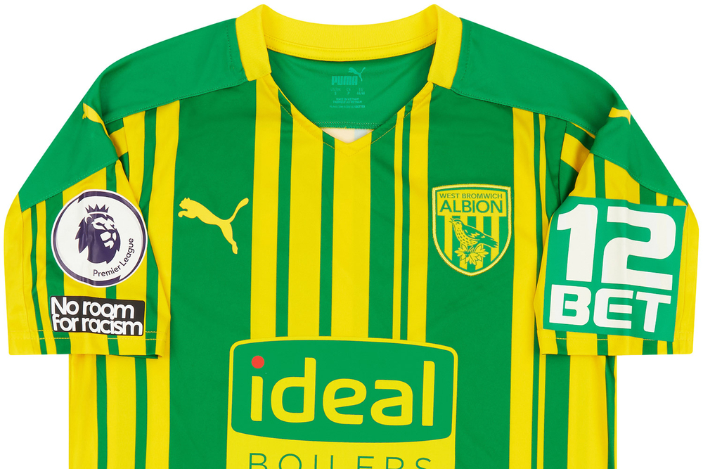 2020-21 West Brom Match Issue Away Shirt Diang #11