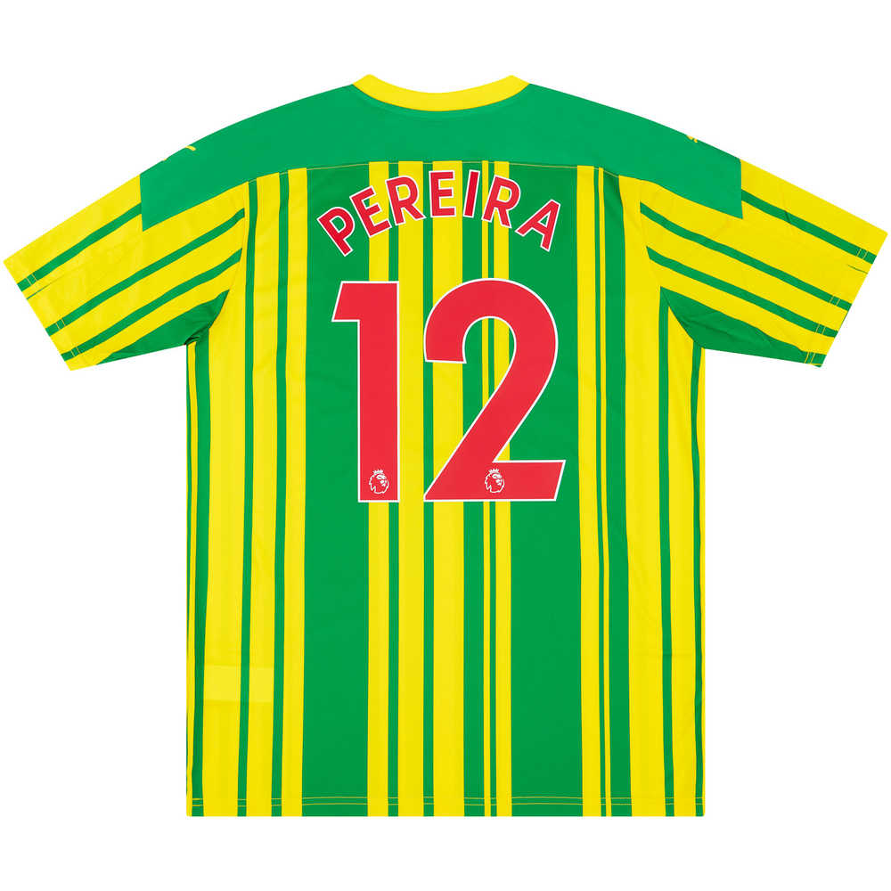 2020-21 West Brom Away Shirt Pereira #12 *w/Tags* 