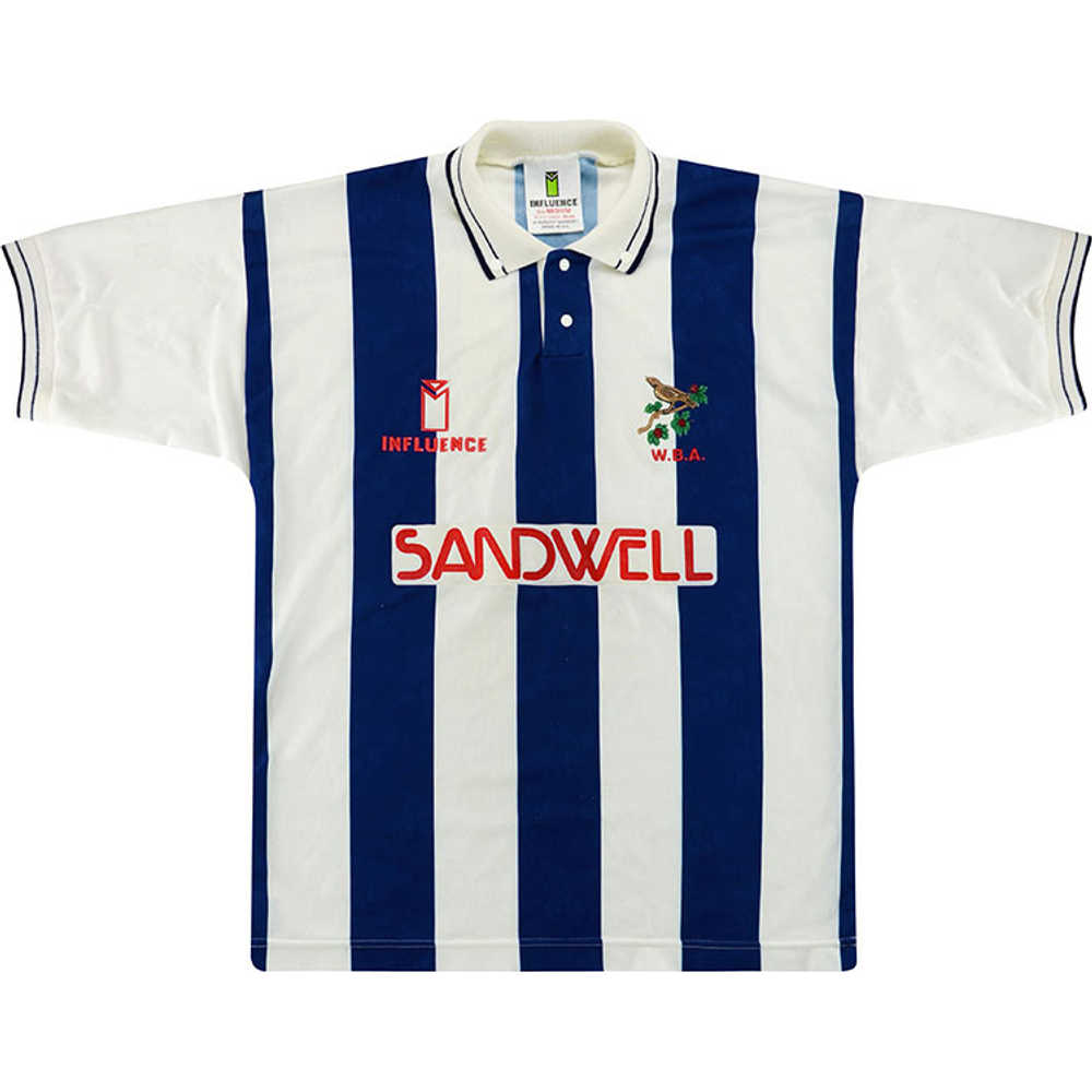 1991-92 West Brom Home Shirt (Excellent) S