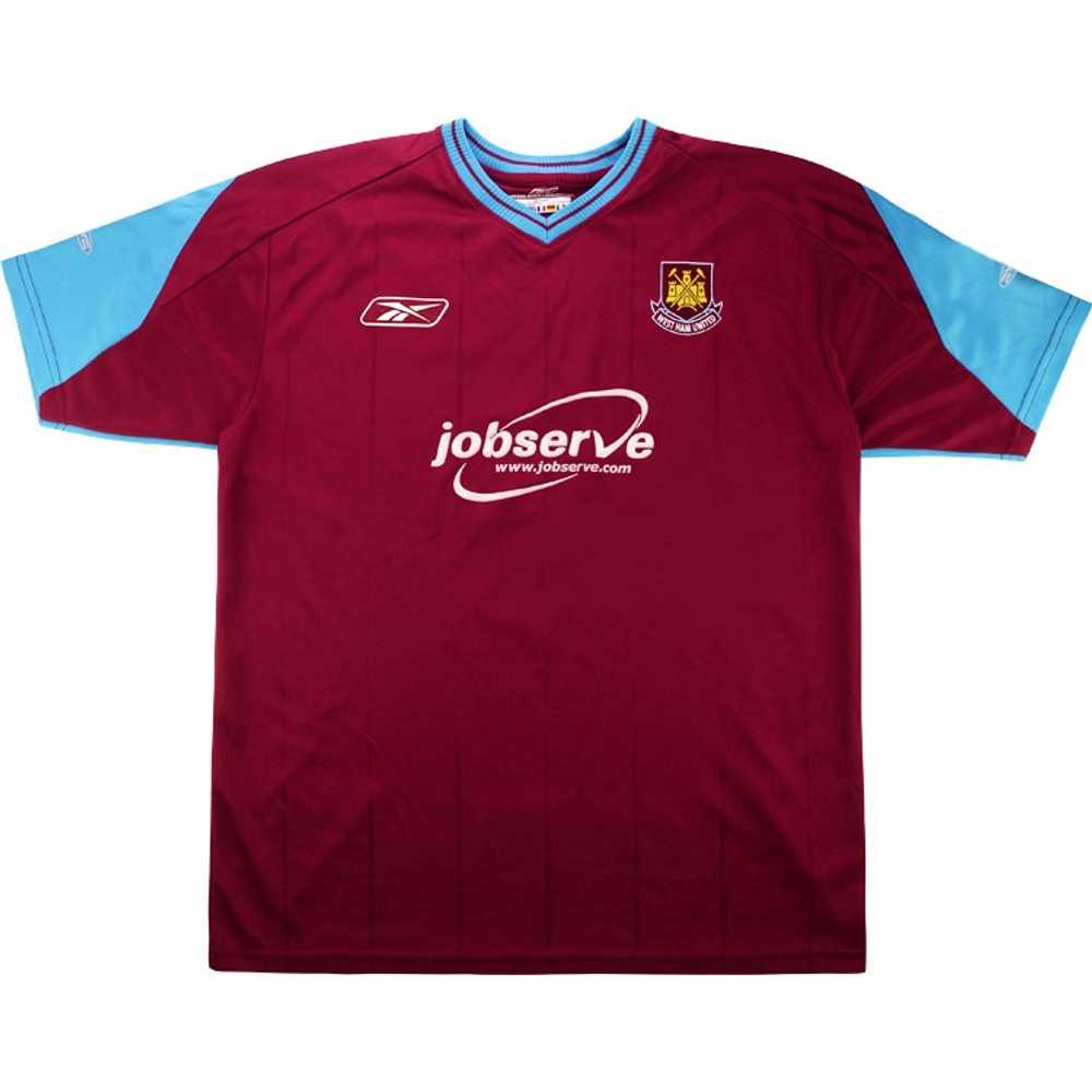 2003-05 West Ham Home Shirt (Excellent) XL