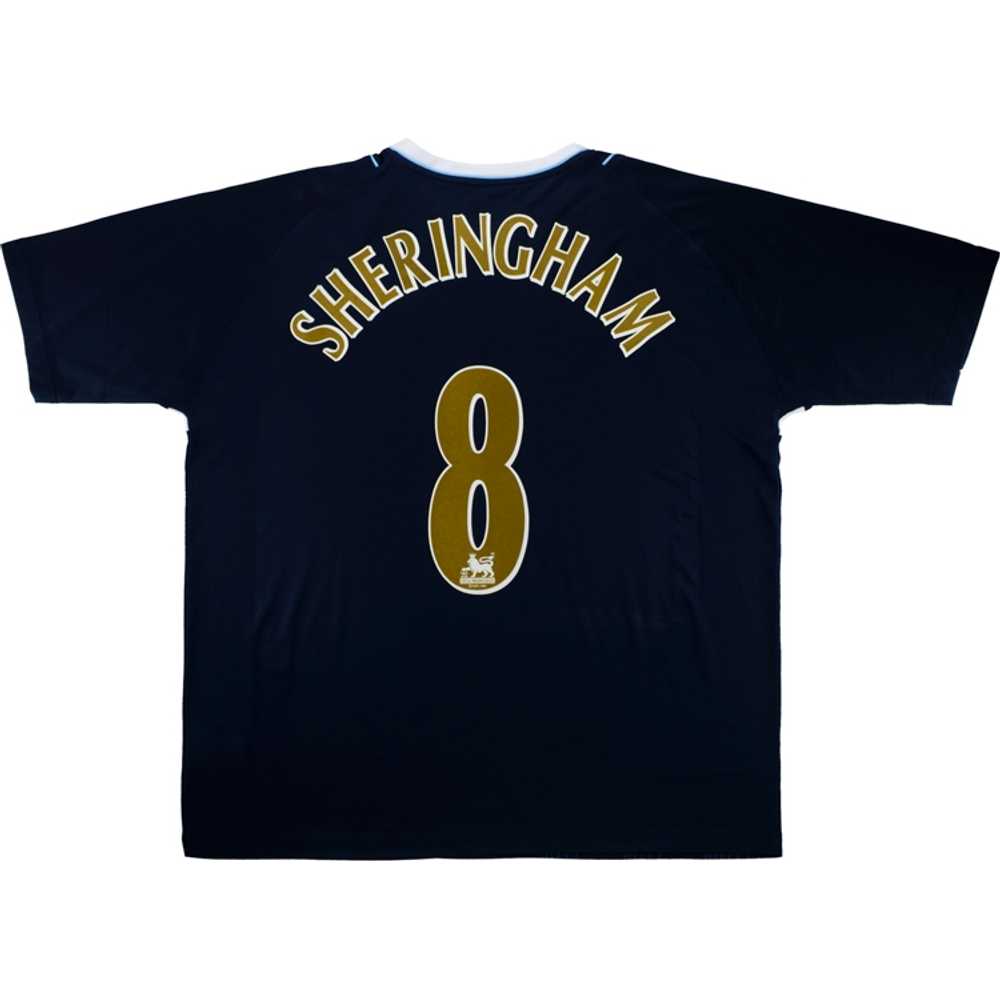 2006-07 West Ham Away Shirt Sheringham #8 (Excellent) XL