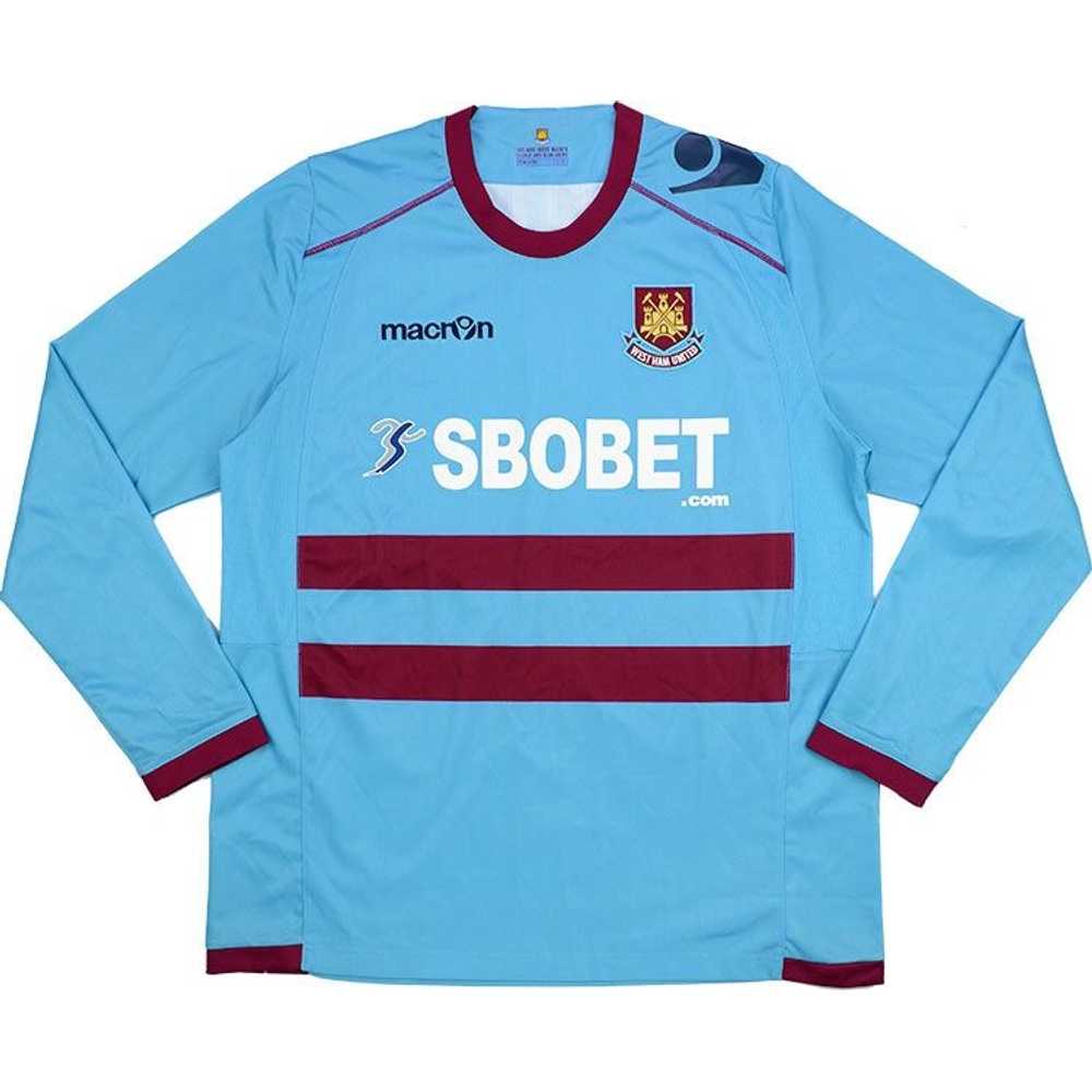 2011-12 West Ham Away L/S Shirt (Excellent) XXL