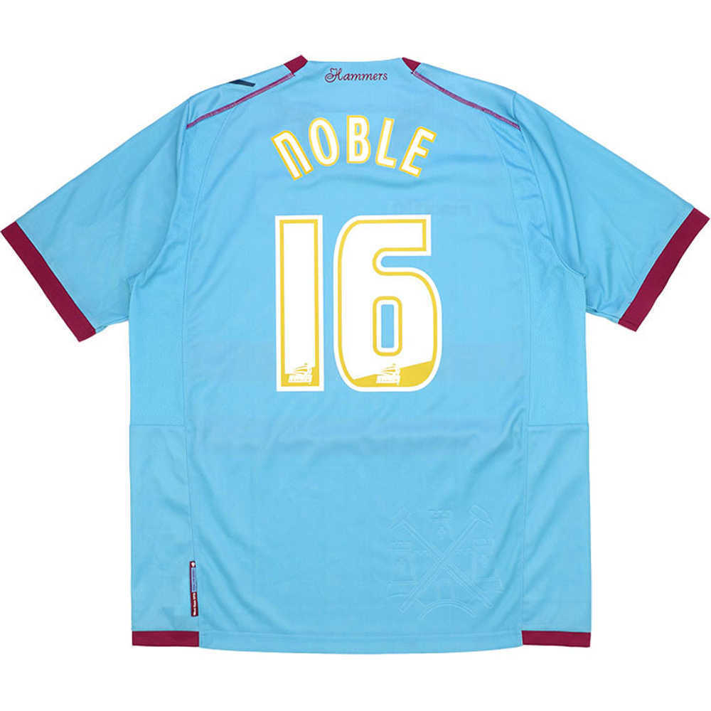 2011-12 West Ham Away Shirt Noble #16 (Excellent) XL