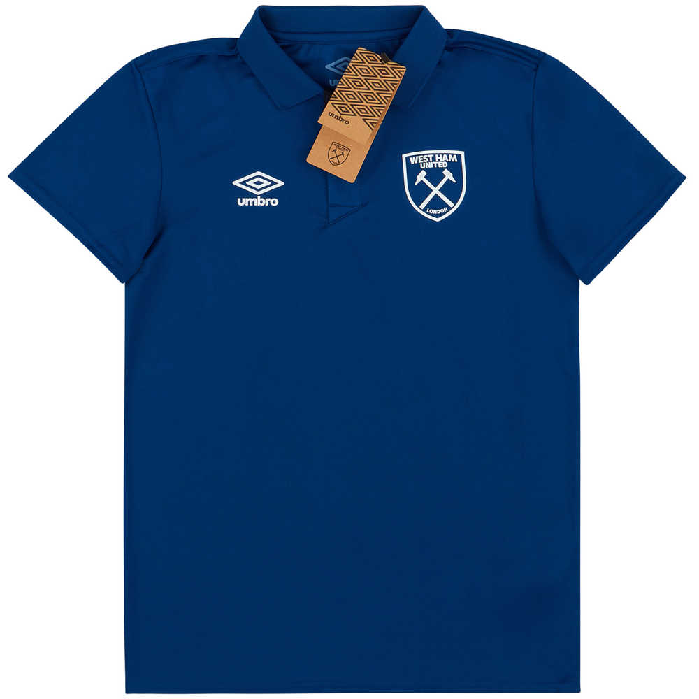 2020-21 West Ham Umbro Polo T-Shirt *BNIB* BOYS