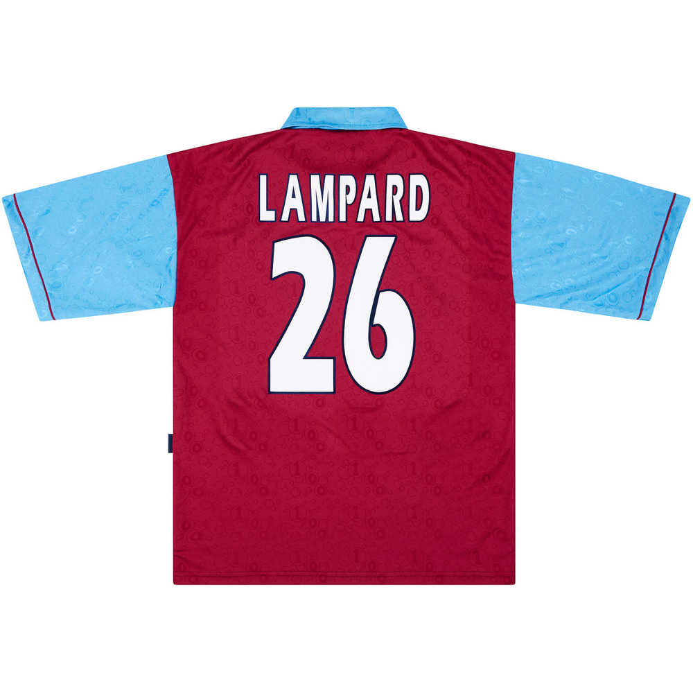 1995-97 West Ham Centenary Home Shirt Lampard #26 (Excellent) L