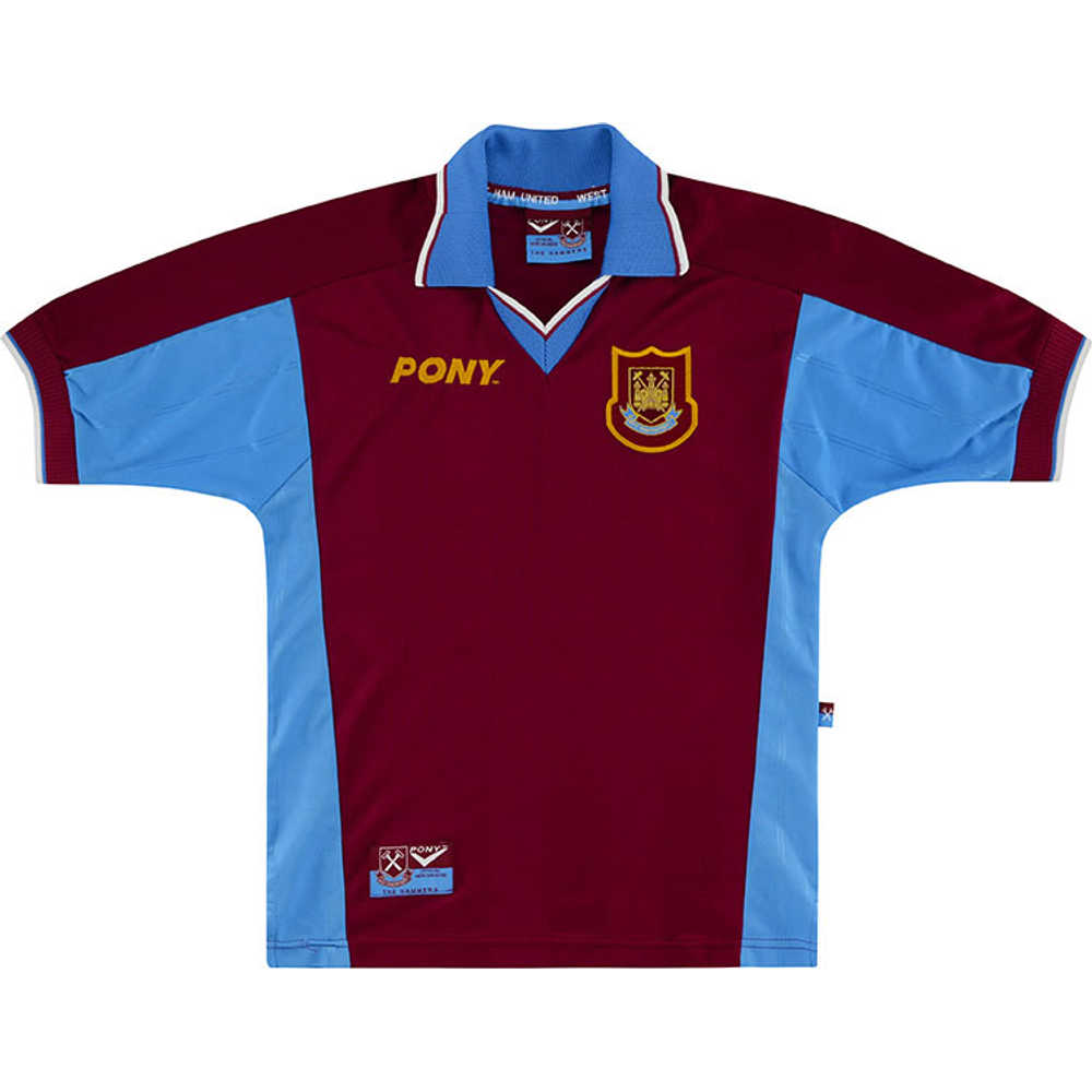 1997-98 West Ham Home Shirt (Excellent) L.Boys