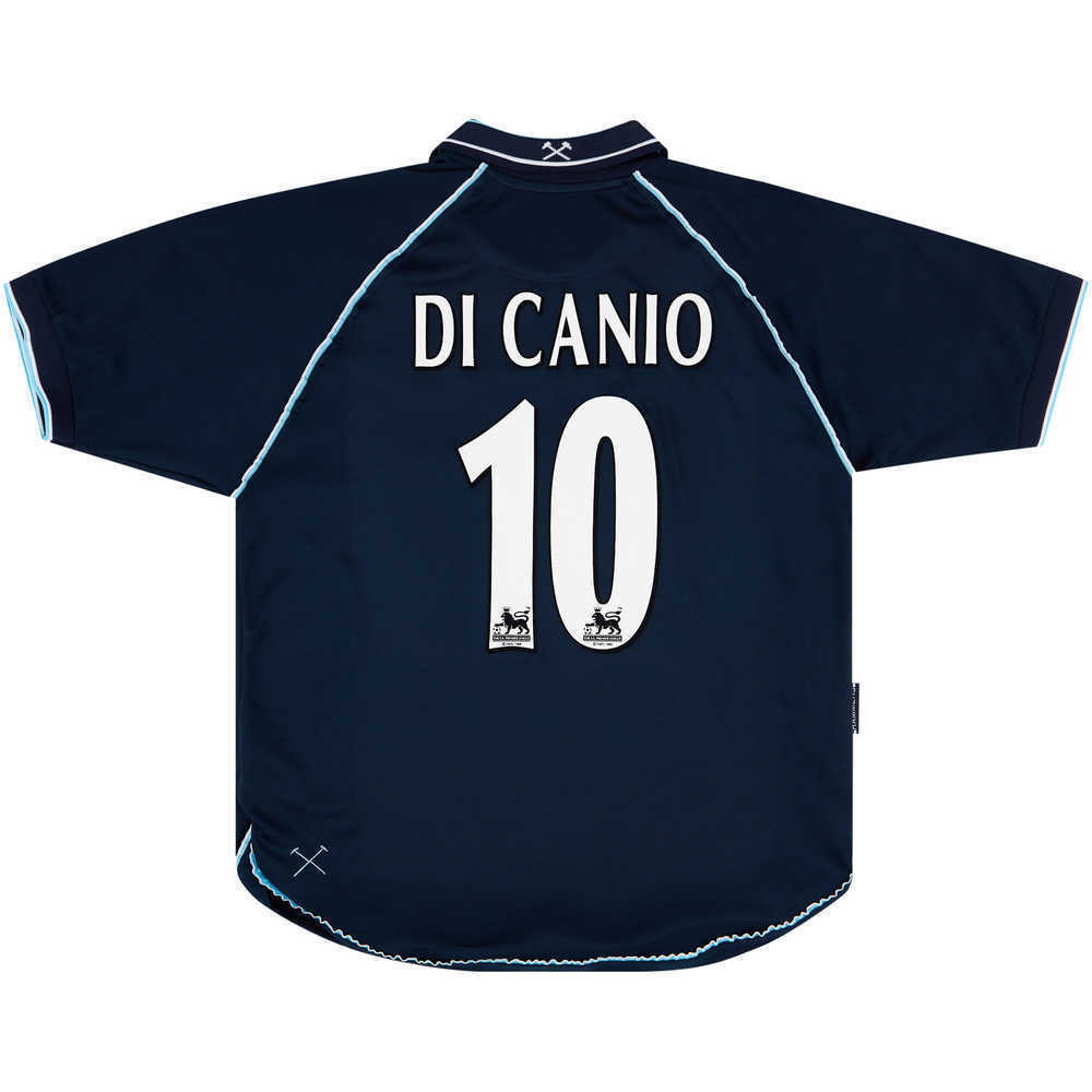 1999-01 West Ham Third Shirt Di Canio #10 (Excellent) L