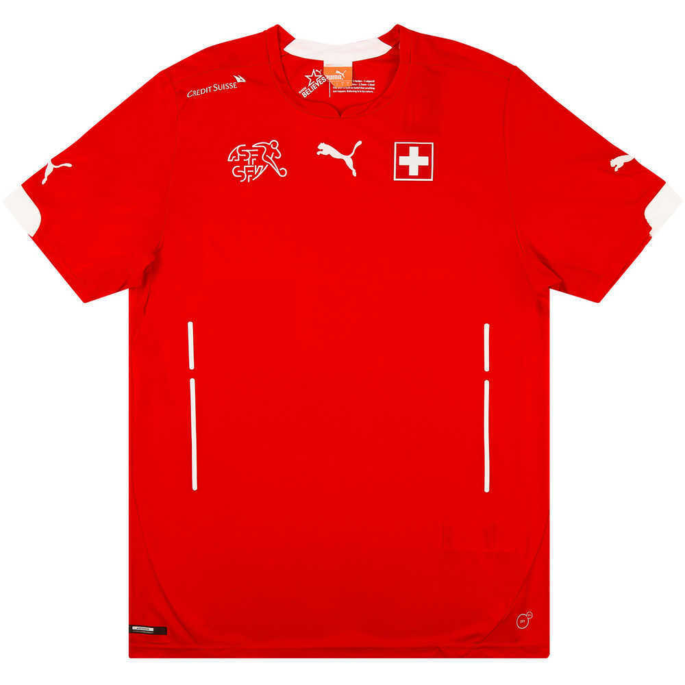 2014-15 Switzerland Player Issue Home Shirt (PRO Fit) *As New* L