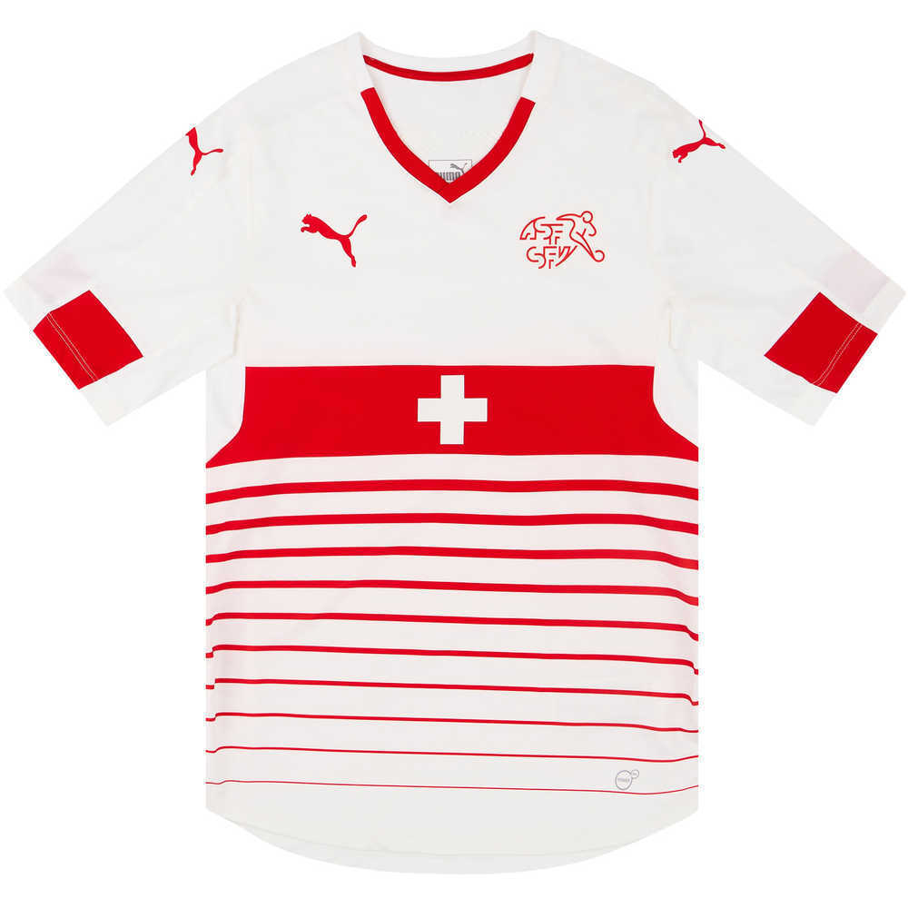 2016-17 Switzerland Player Issue Away Shirt (PRO Fit) *As New*