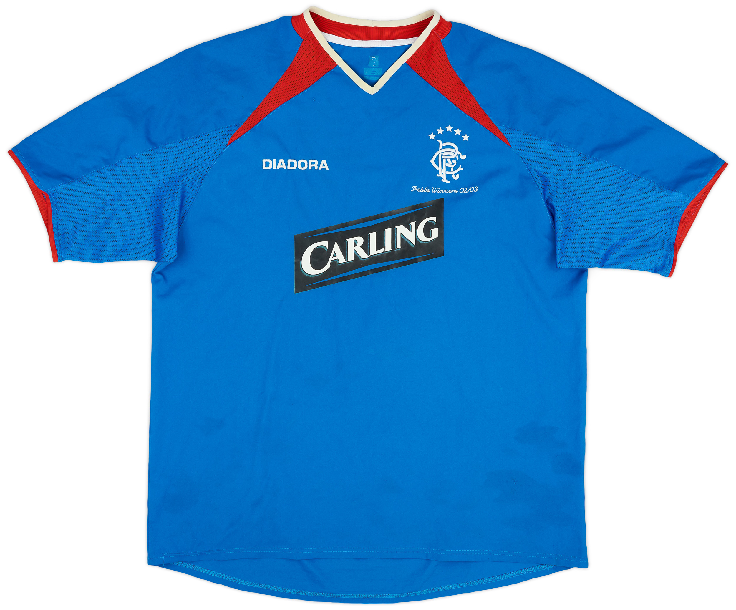 2003-05 Rangers 'Treble Winners' Home Shirt - 6/10 - ()