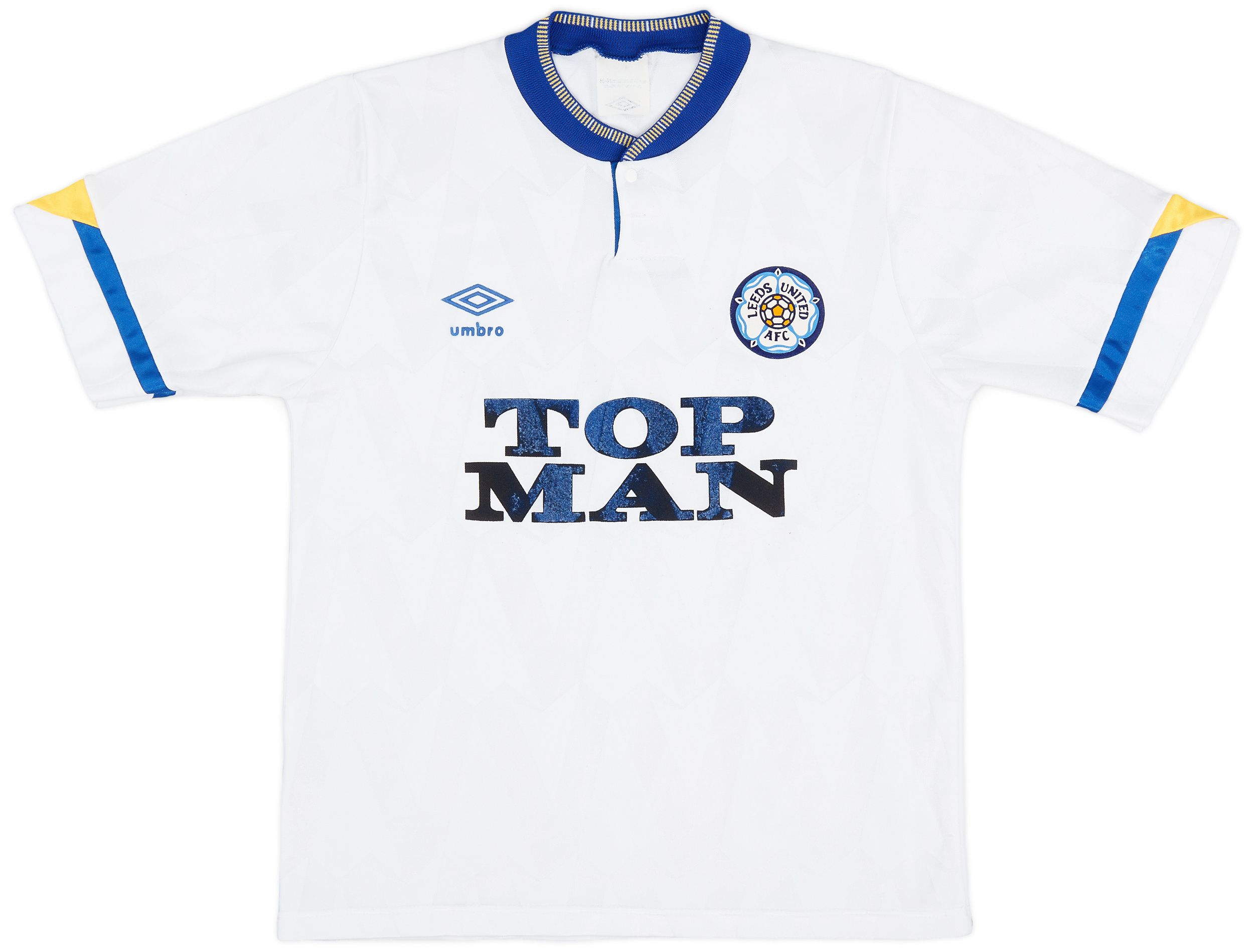 1990-91 Leeds United Home Shirt - 6/10 - ()