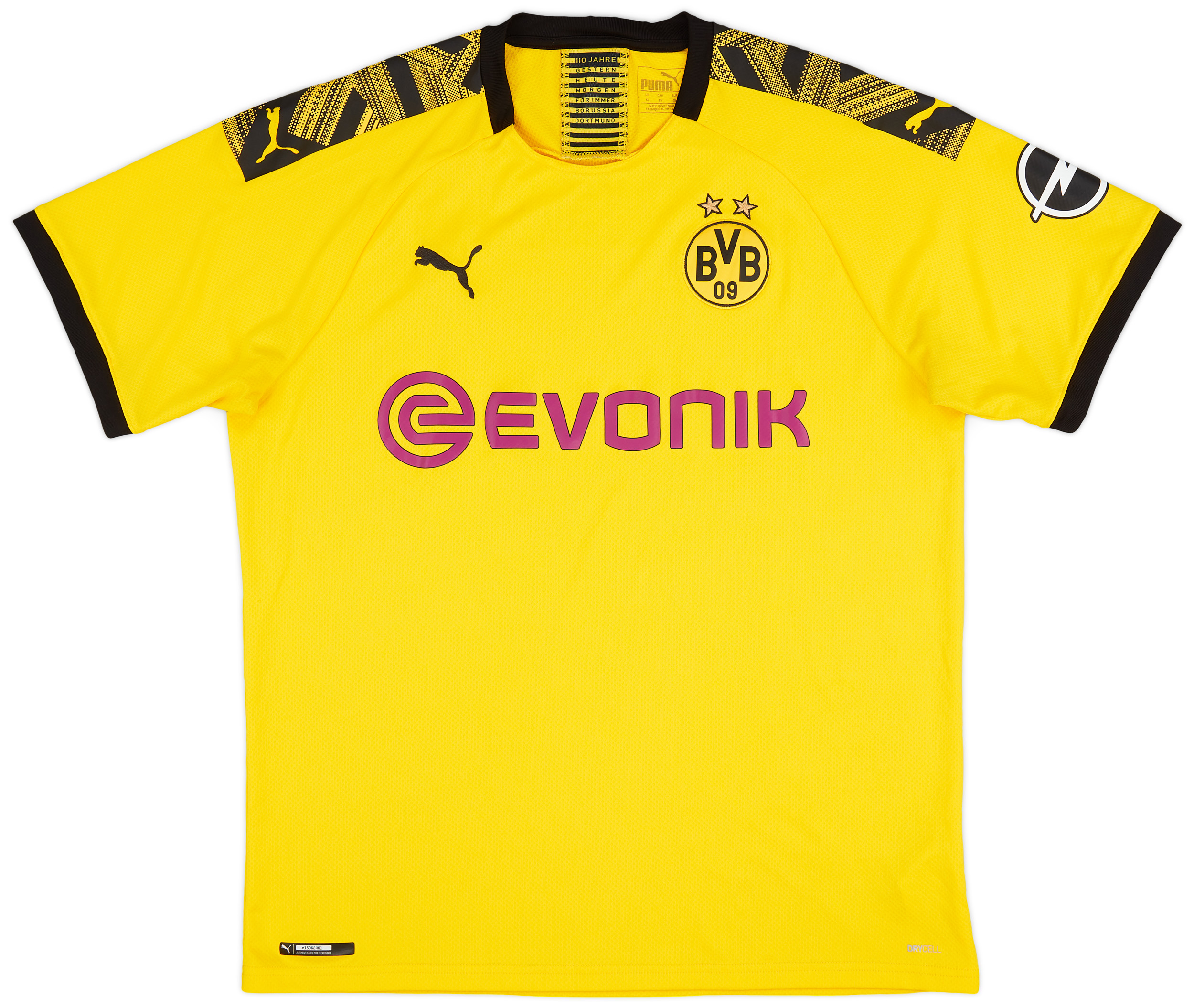 2019-20 Borussia Dortmund Home Shirt - 9/10 - ()