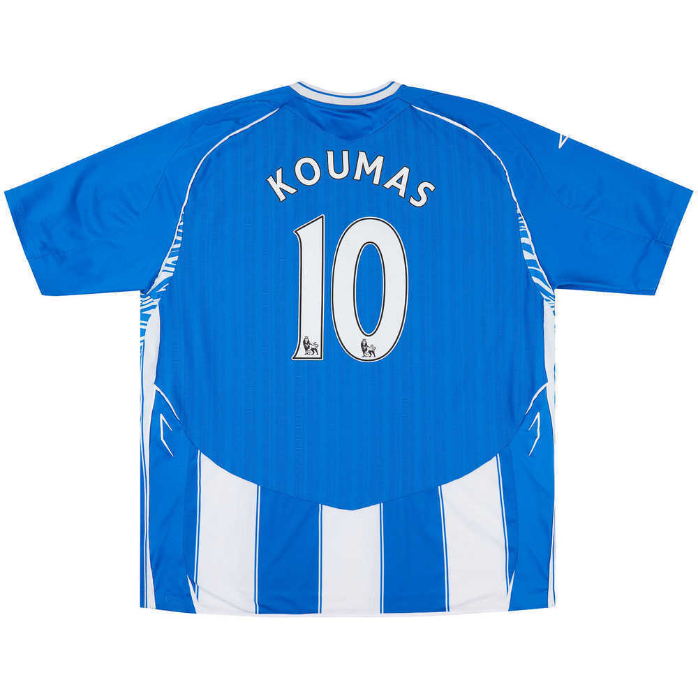 2007-08 Wigan Home Shirt Koumas #10 (Excellent) 3XL