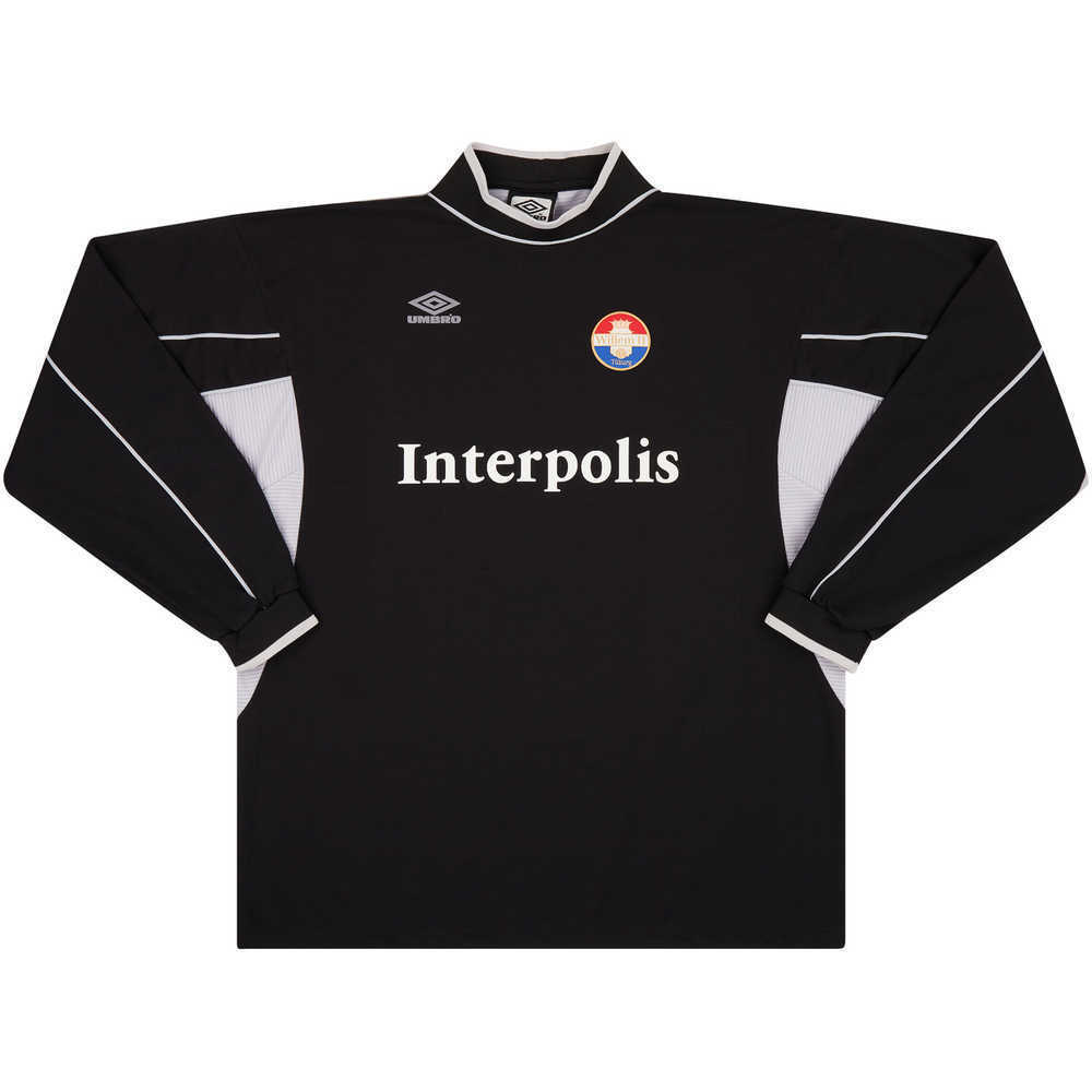 2000-01 Willem II Match Issue GK Shirt #1 (De Vlieger)