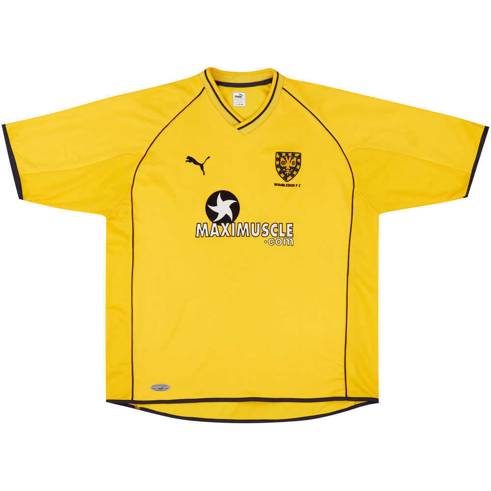 2001-02 Wimbledon Away Shirt (Excellent) XL