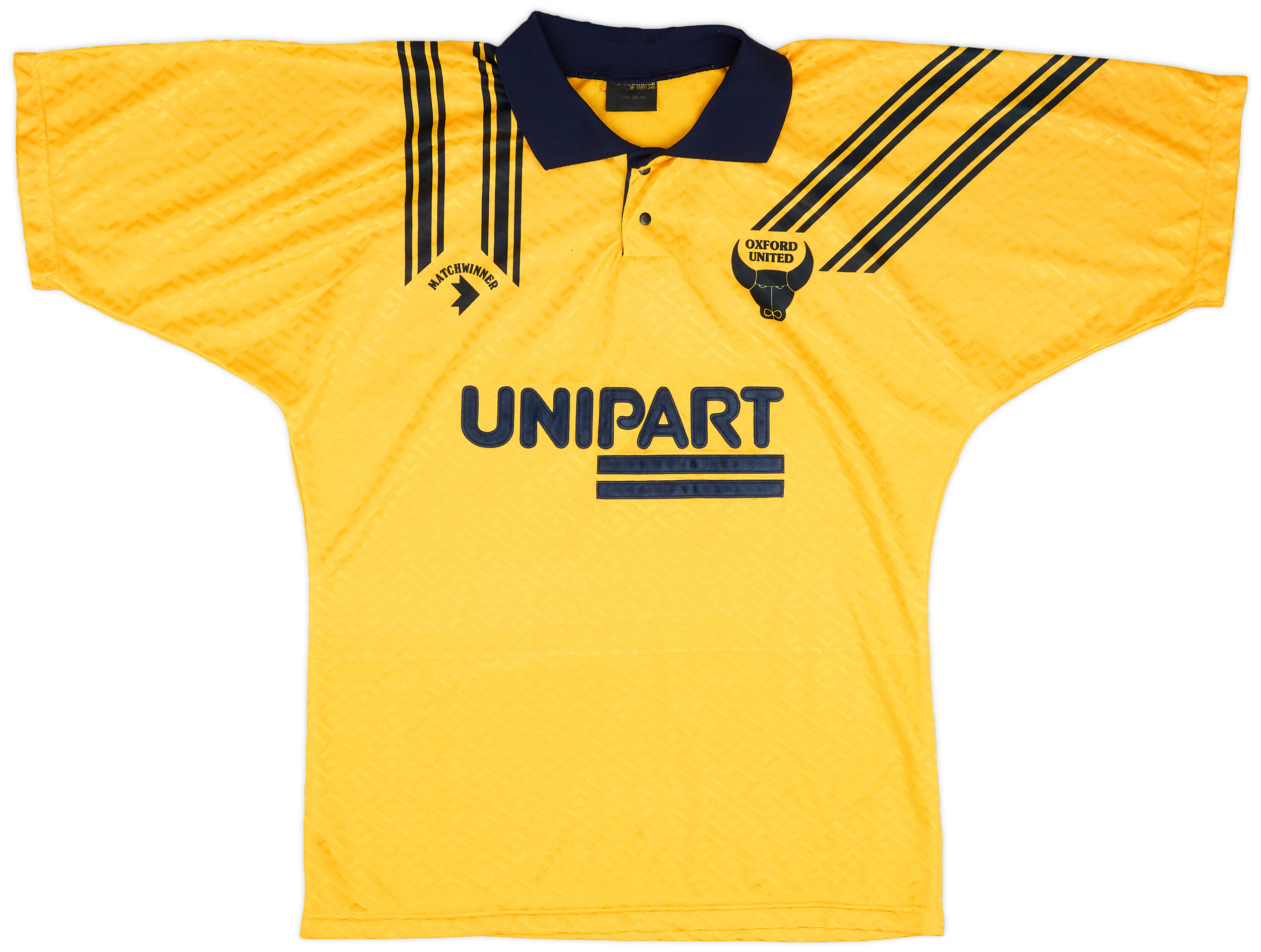 1991-93 Oxford United Home Shirt - 8/10 - ()
