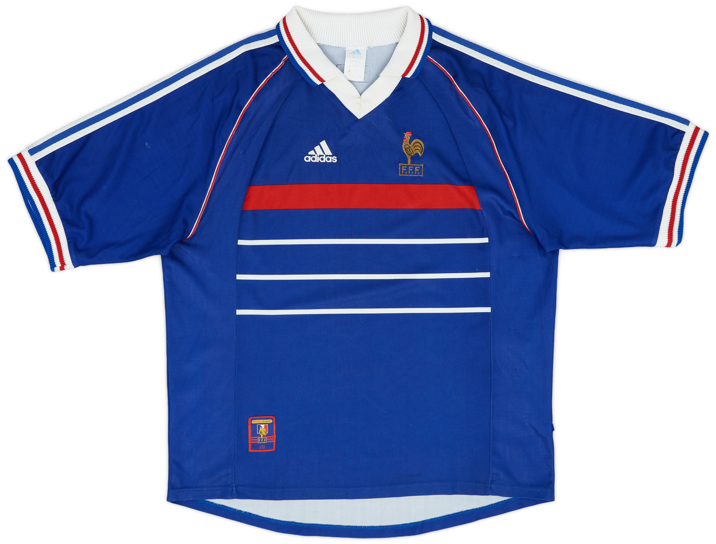 1998-00 France Home Shirt - 7/10 - ()