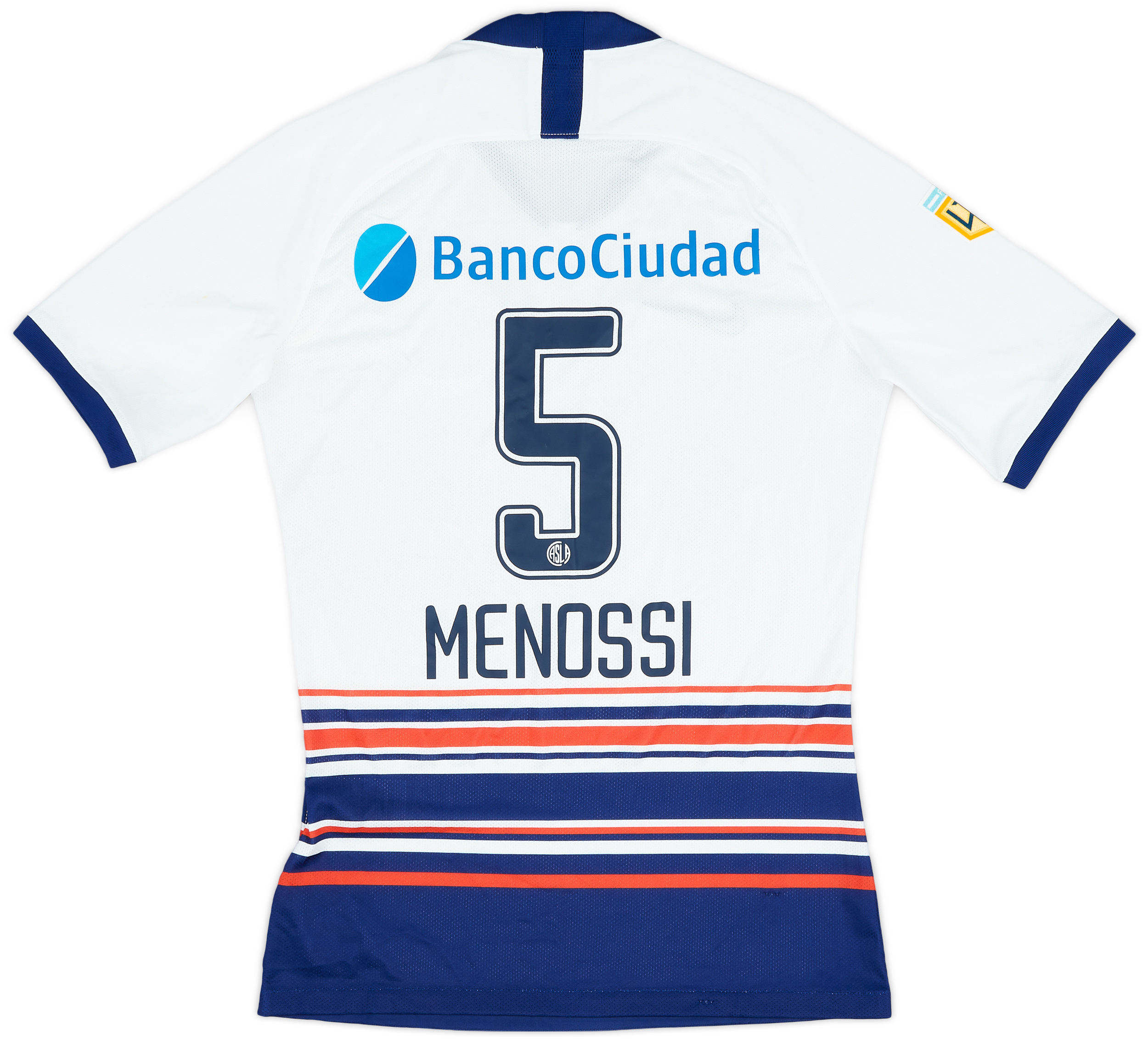 2020 San Lorenzo Away Shirt Menossi #5 - 9/10 - ()