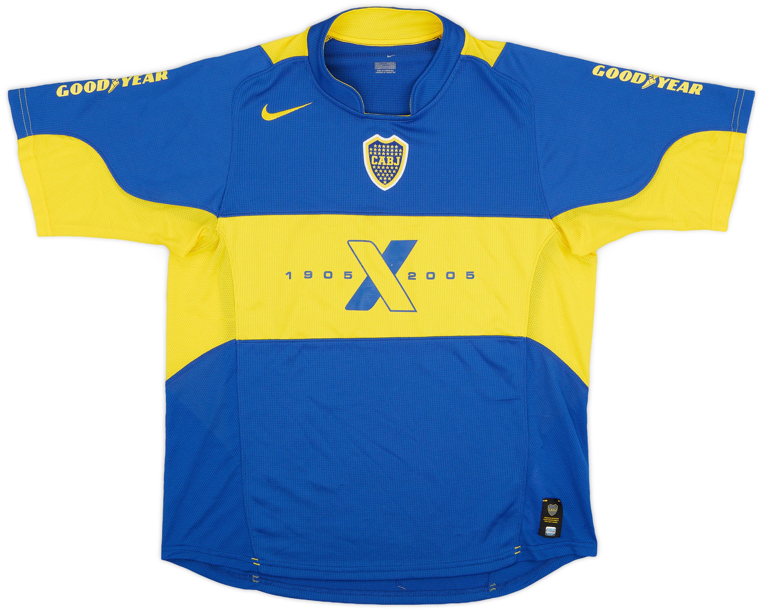2005 Boca Juniors Centenary Home Shirt - 8/10 - ()