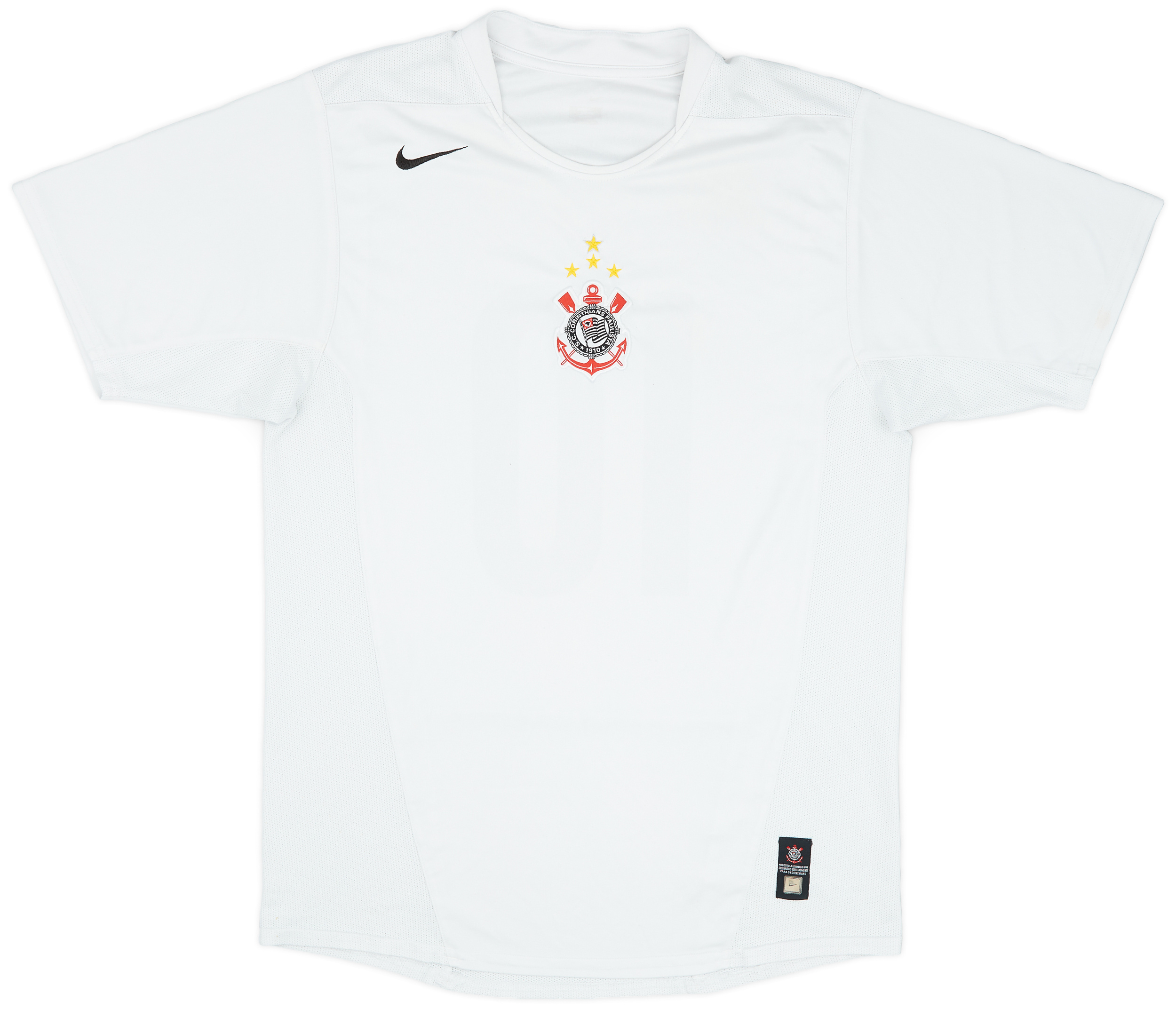 2004-05 Corinthians Home Shirt #10 (Tevez) - 8/10 - ()