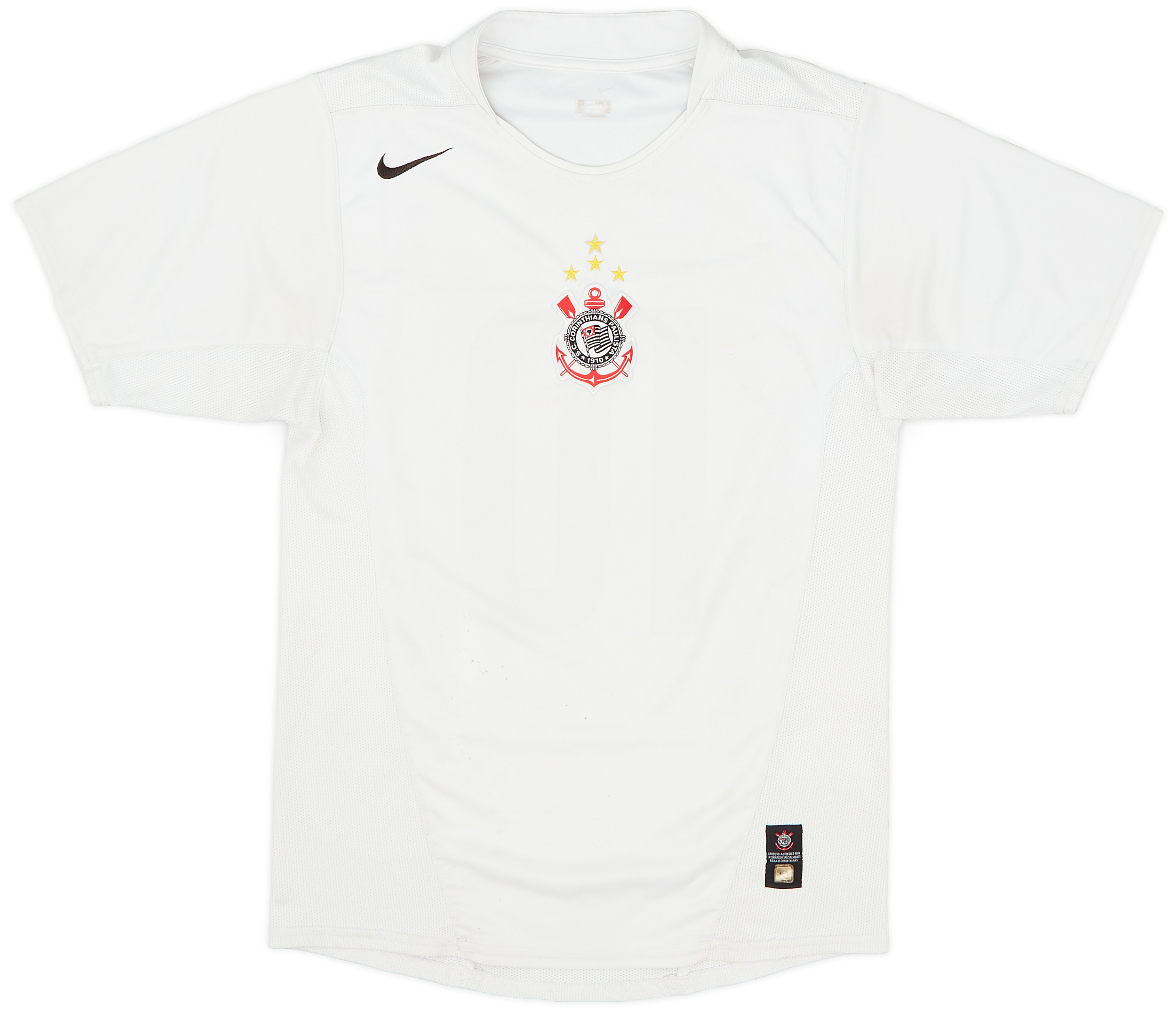 2004-05 Corinthians Home Shirt #10 (Tevez) - 5/10 - ()