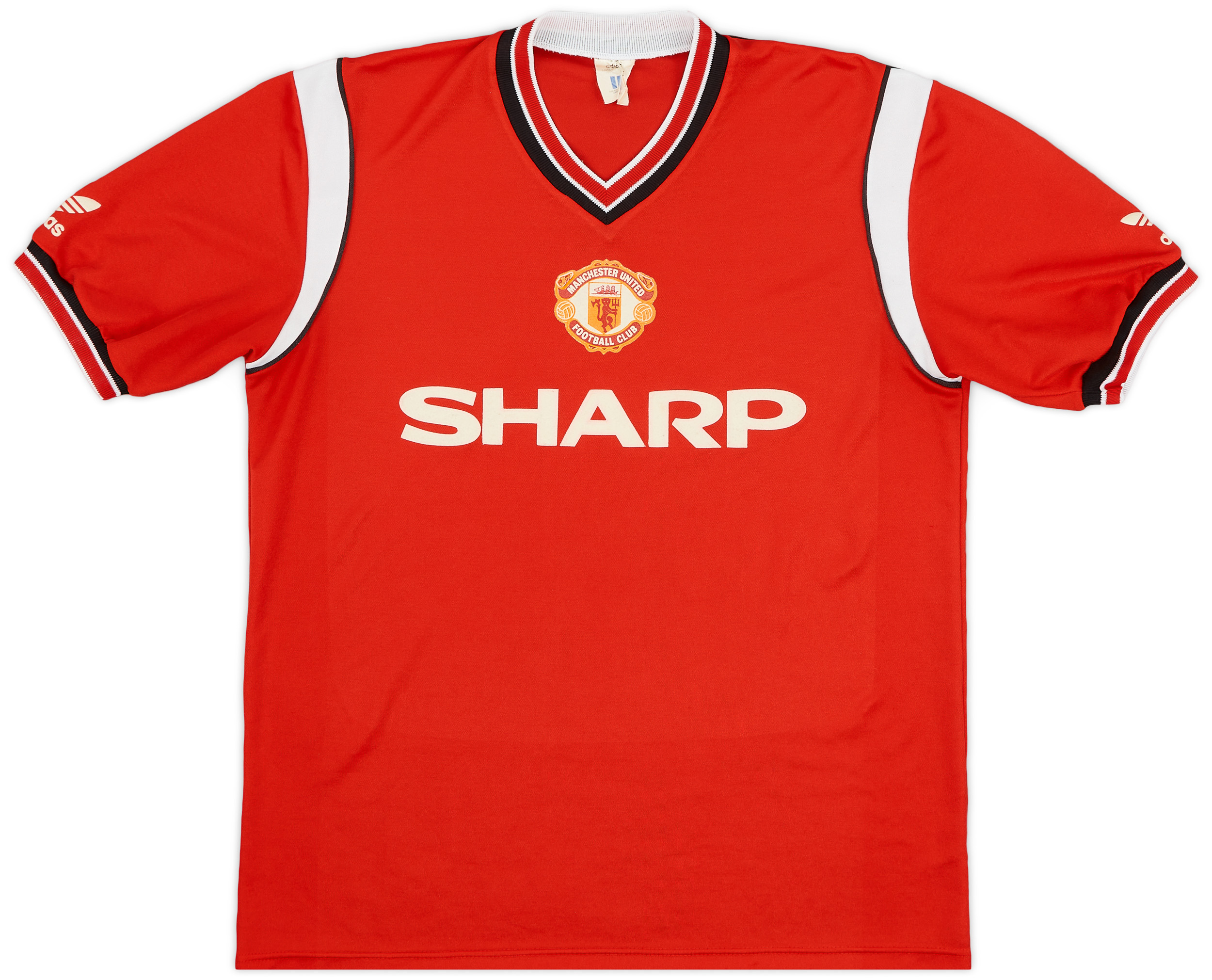 1984-86 Manchester United Home Shirt - 9/10 - ()