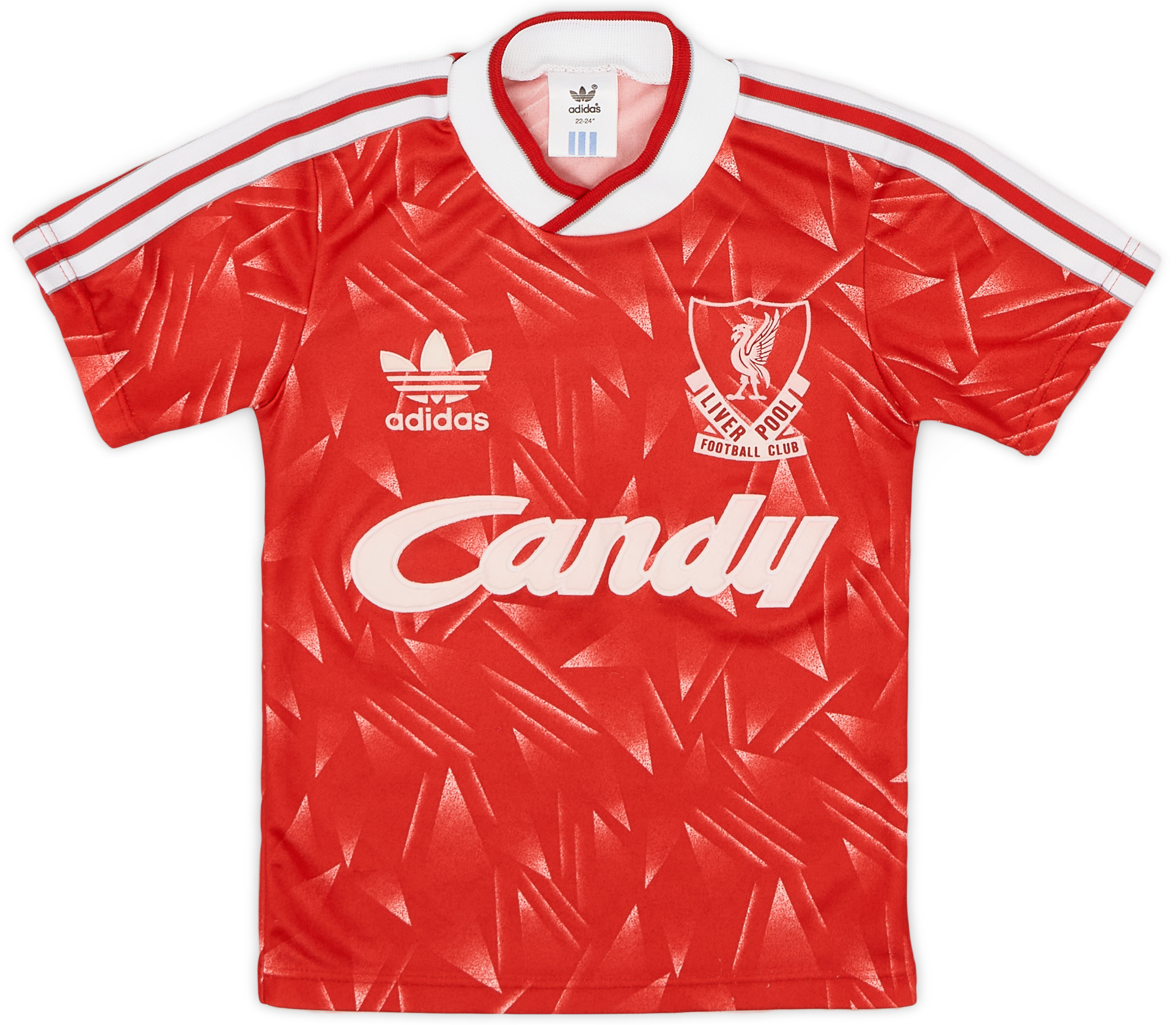 1989-91 Liverpool Home Shirt - 9/10 - (5-6Y)