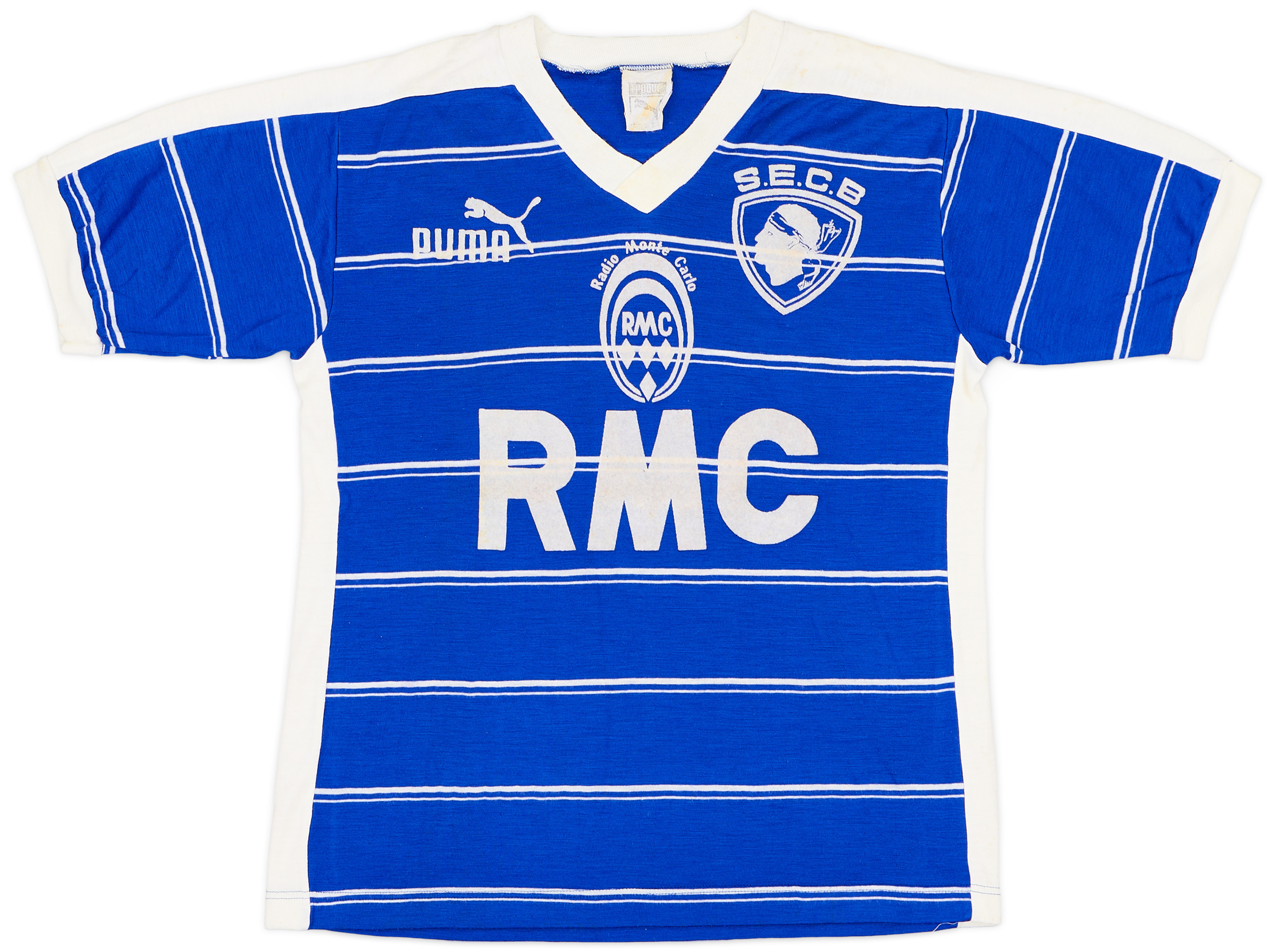 1982-83 SC Bastia Home Shirt - 8/10 - ()