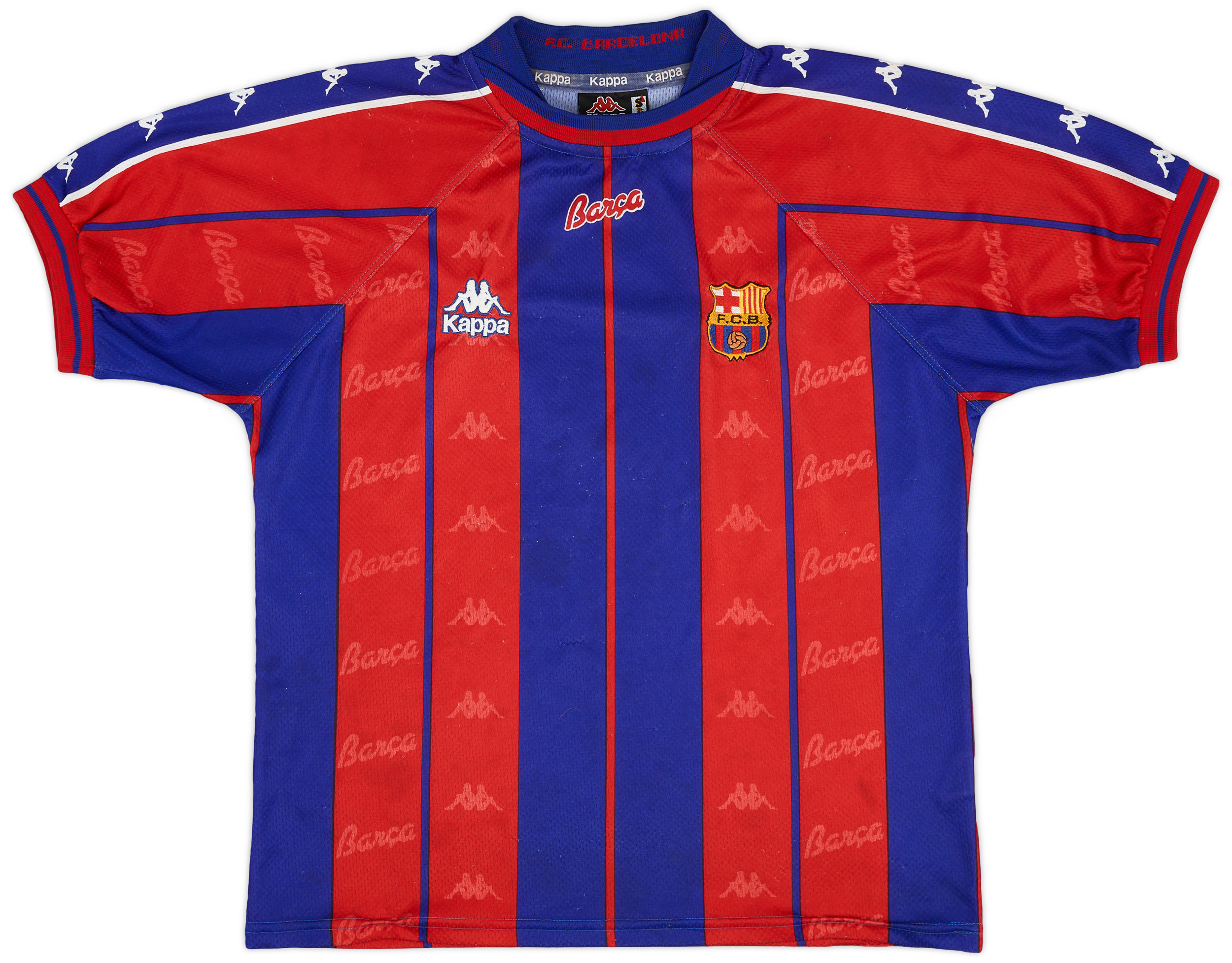 1997-98 Barcelona Home Shirt - 9/10 - ()