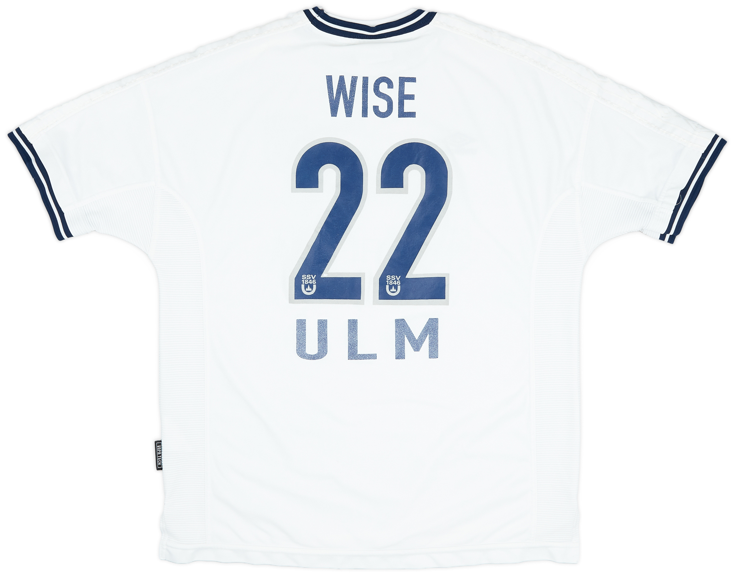 1999-01 SSV Ulm Home Shirt Wise #22 - 6/10 - ()