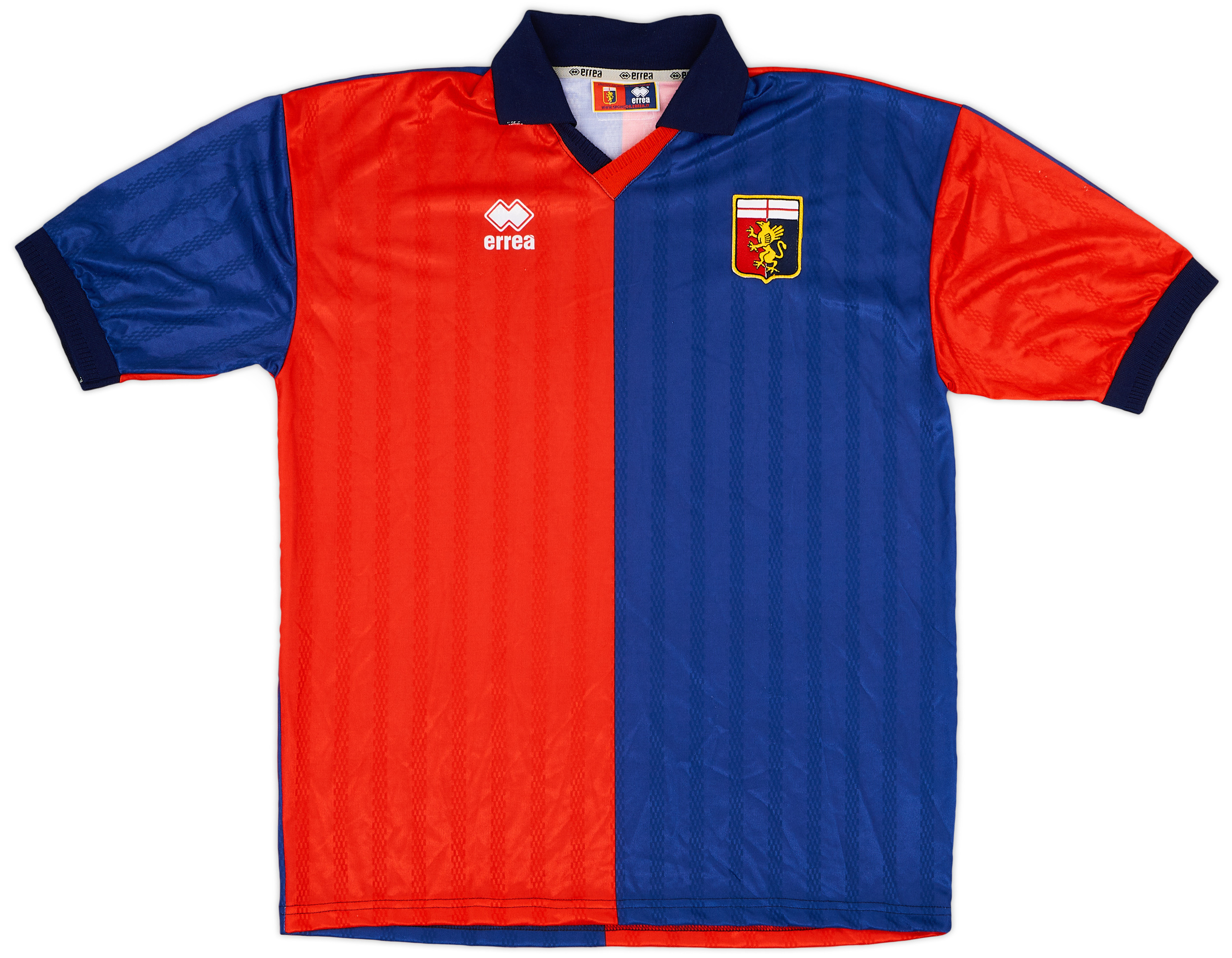 2001-02 Genoa Home Shirt - 9/10 - ()