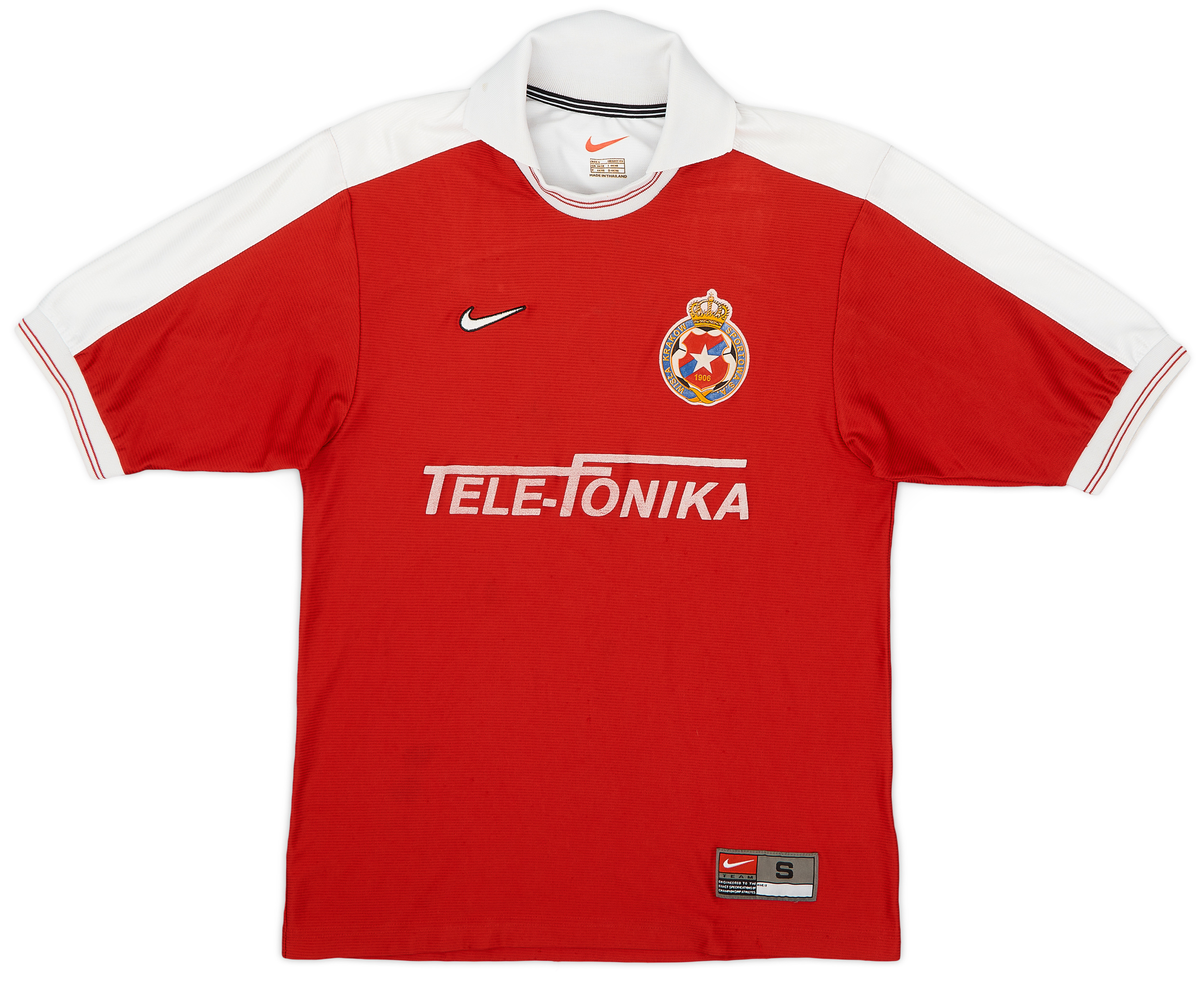 1999-00 Wisla Krakow Home Shirt - 6/10 - ()