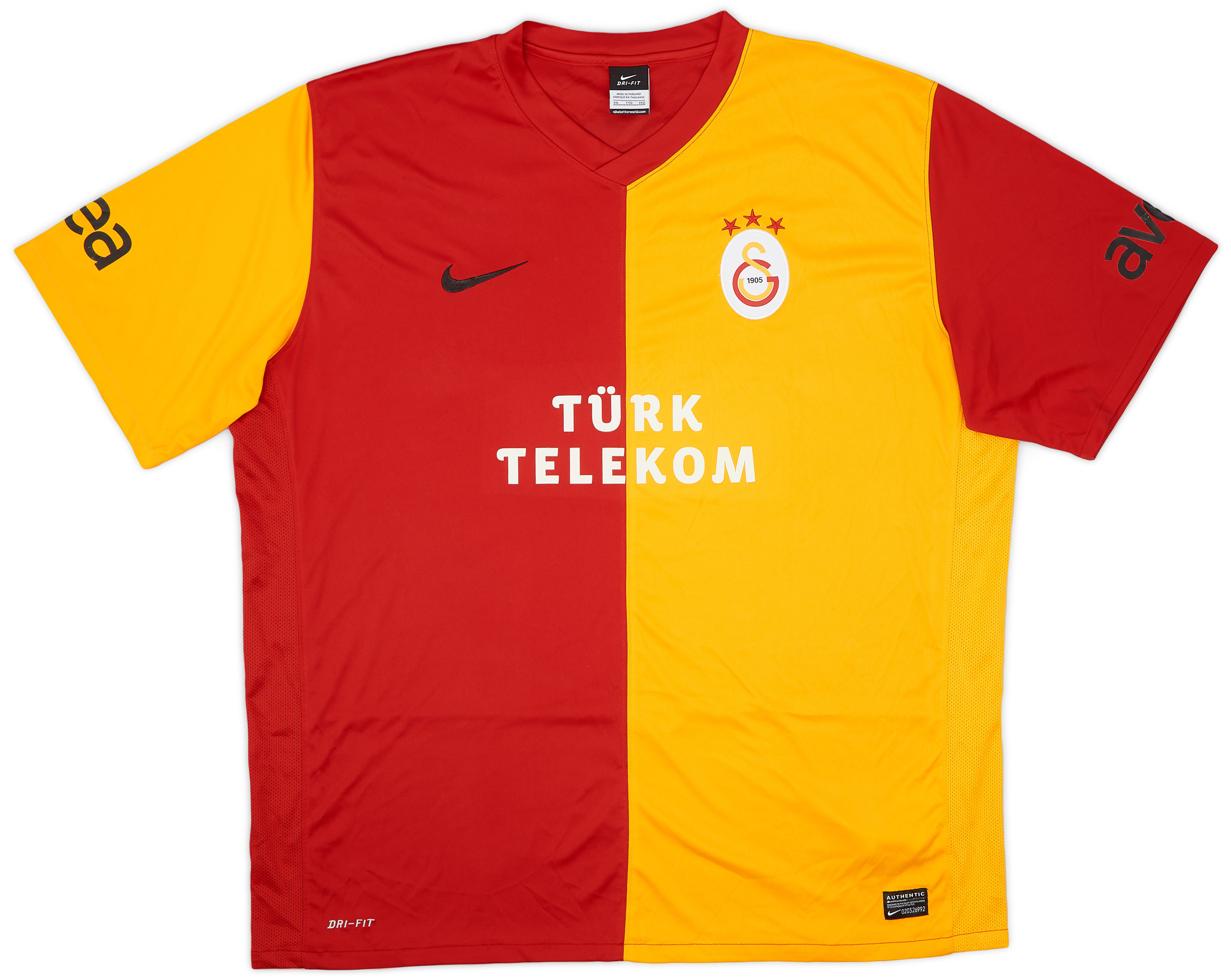2011-12 Galatasaray Home Shirt - 8/10 - ()