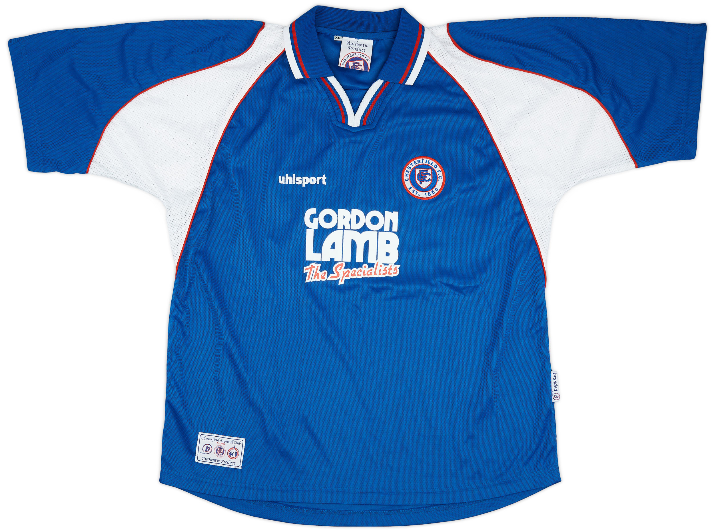 2003-04 Chesterfield Home Shirt - 9/10 - ()
