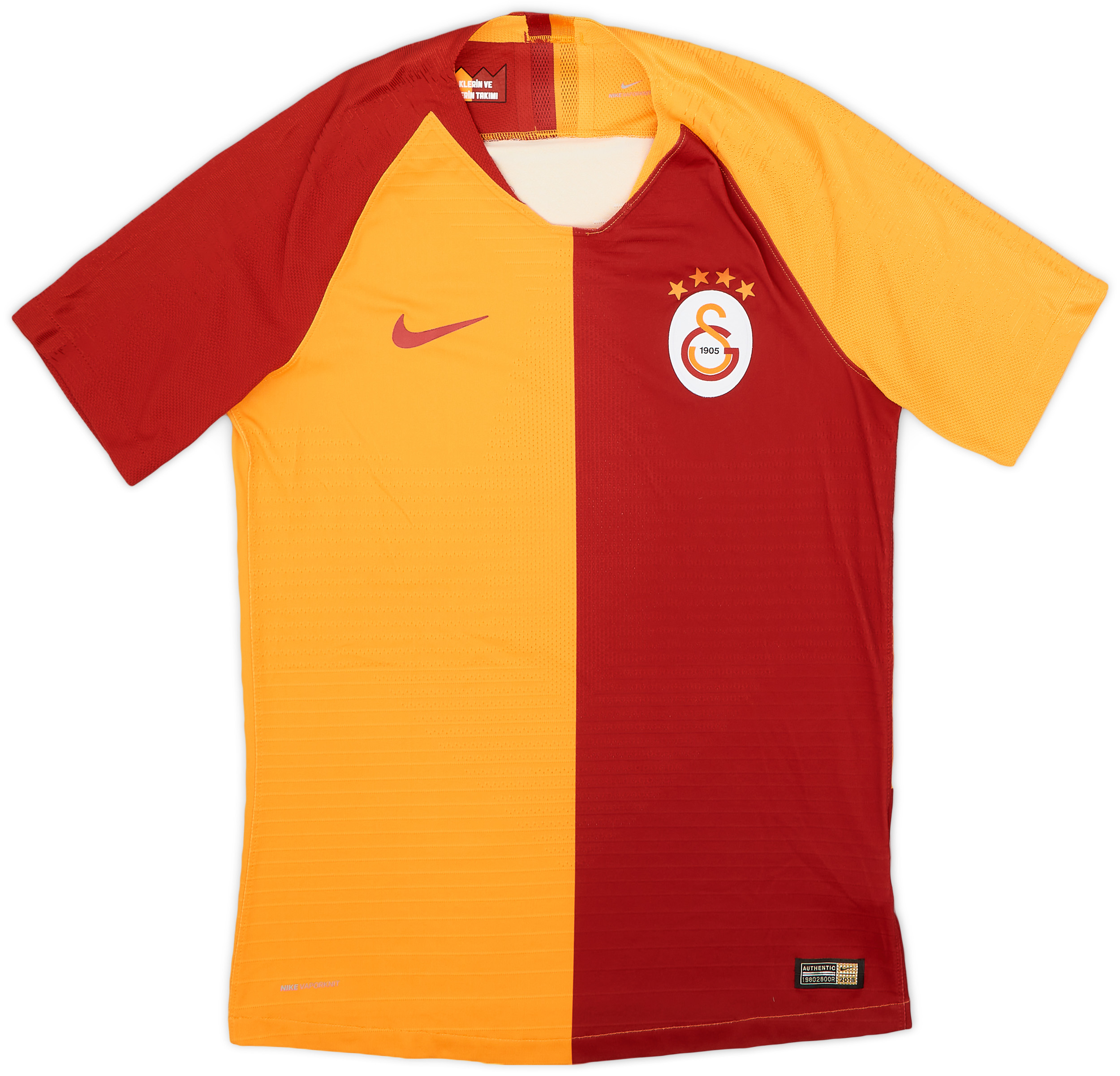 2018-19 Galatasaray Authentic Home Shirt - 8/10 - ()